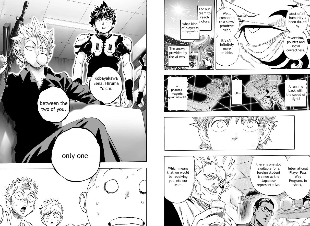 Eyeshield 21 - Chapter 334: Oneshot Brainxbrave