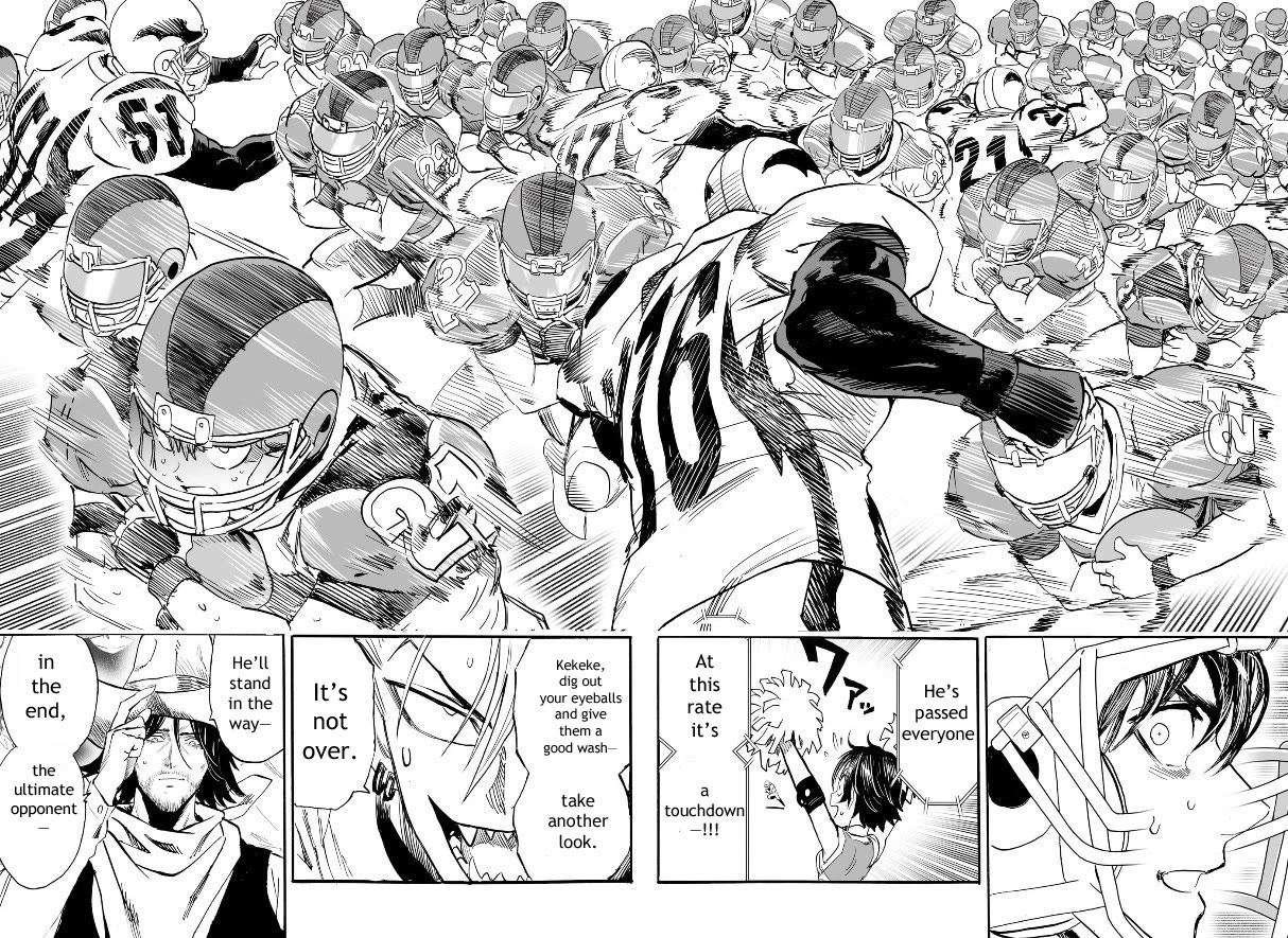 Eyeshield 21 - Chapter 334: Oneshot Brainxbrave