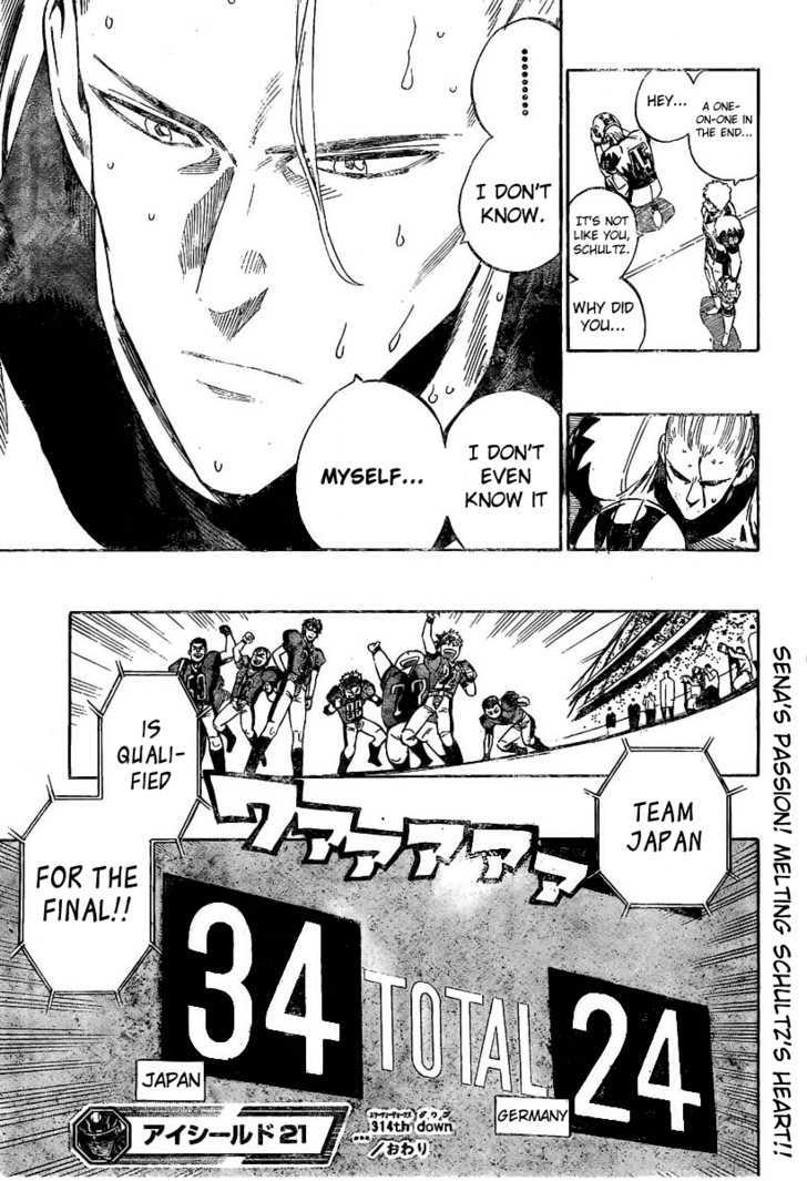 Eyeshield 21 - Chapter 314 : I Love American Football