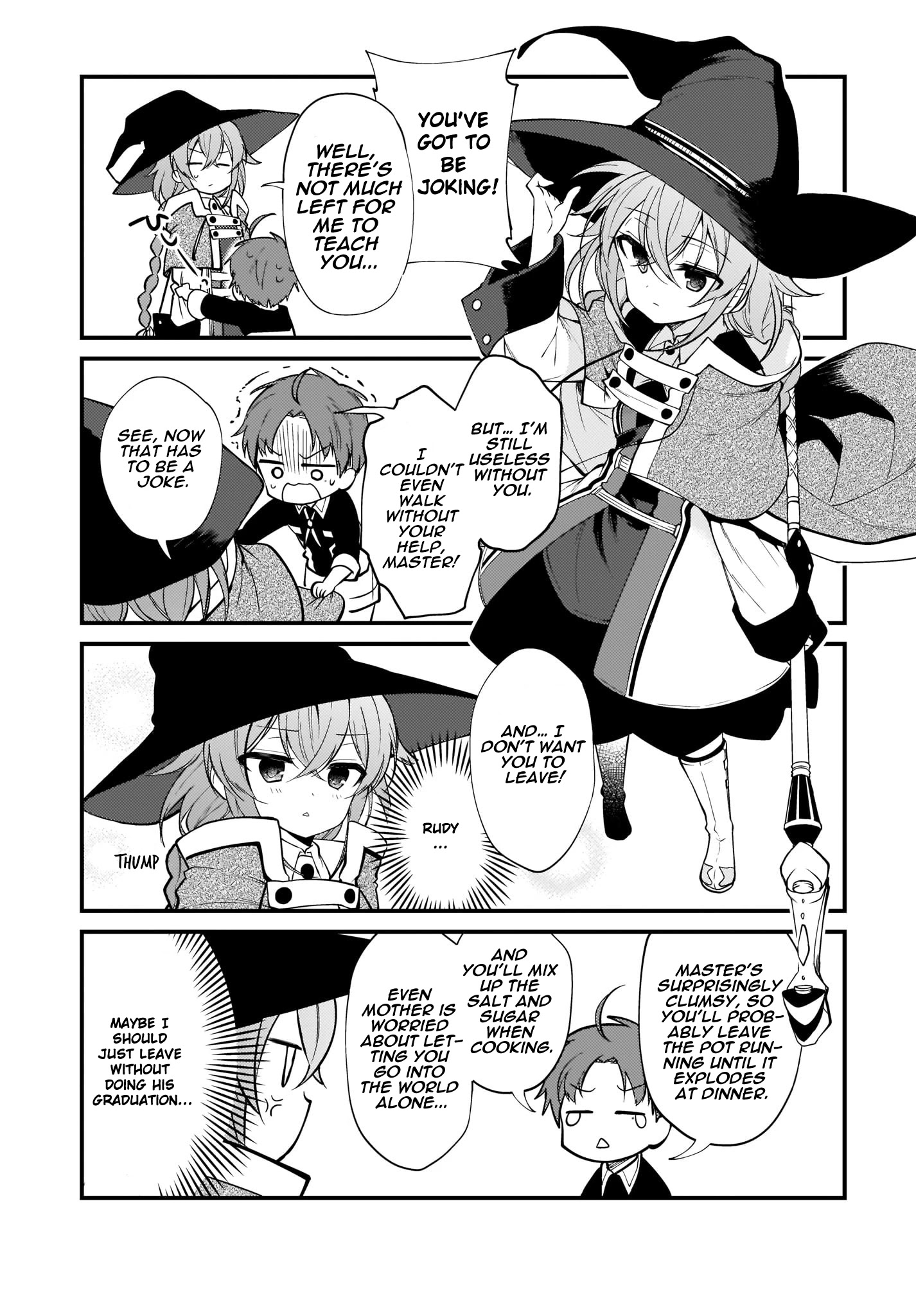 Mushoku Tensei: Even If It's A 4-Koma, I'll Get Serious - Chapter 2