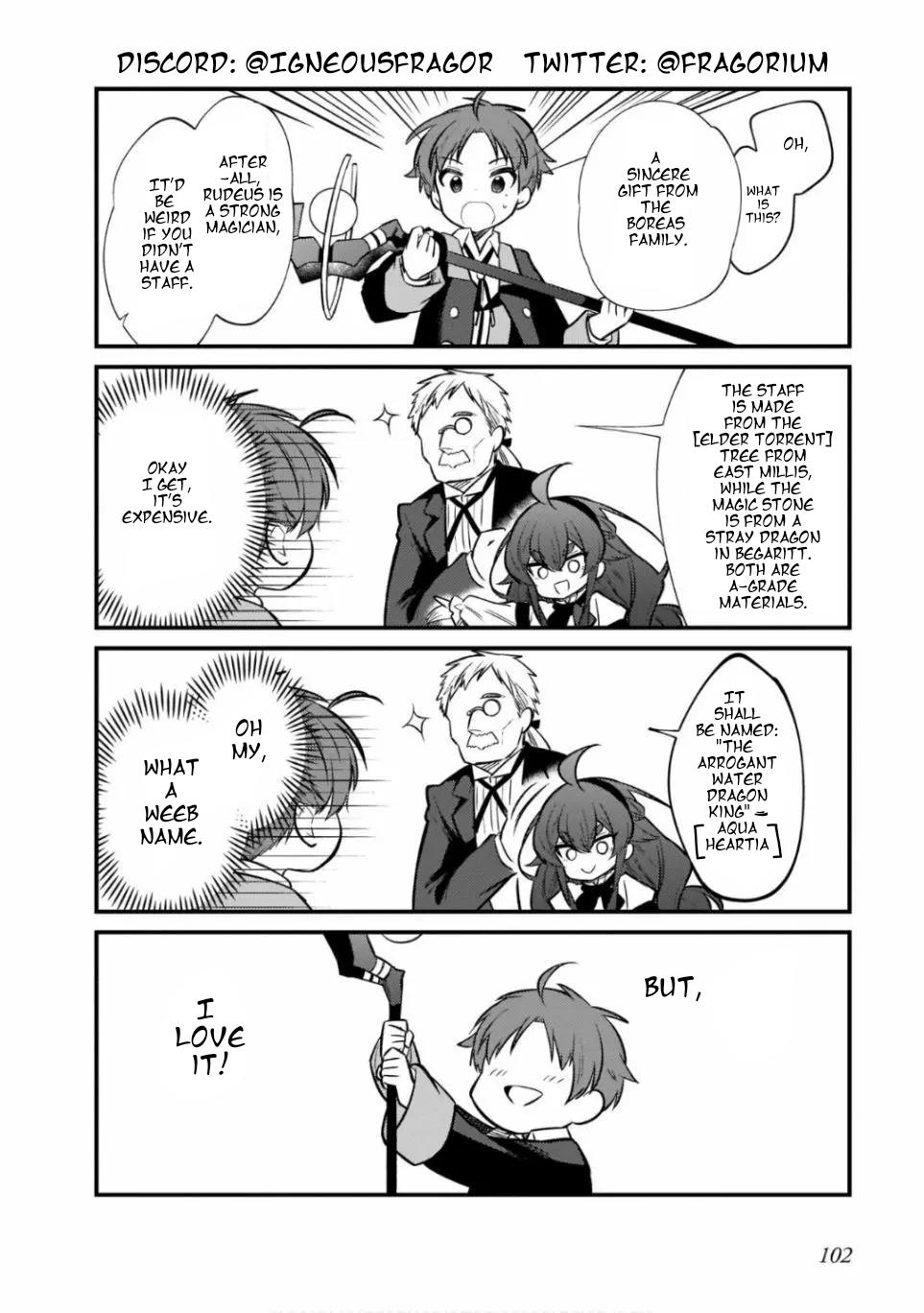 Mushoku Tensei: Even If It's A 4-Koma, I'll Get Serious - Vol.3 Chapter 13