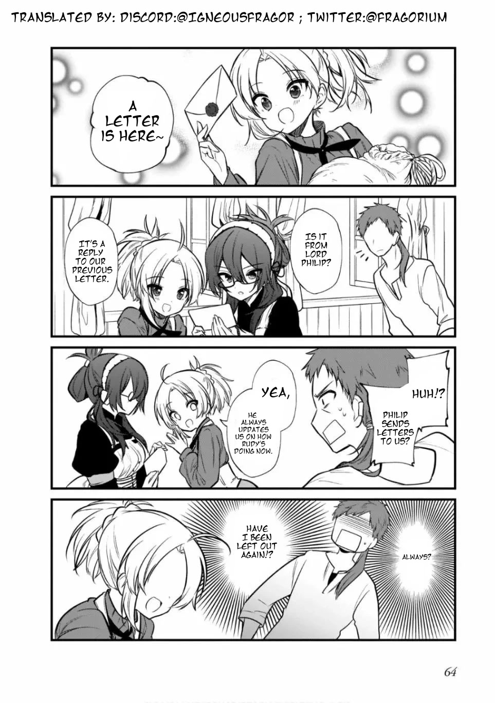 Mushoku Tensei: Even If It's A 4-Koma, I'll Get Serious - Chapter 11