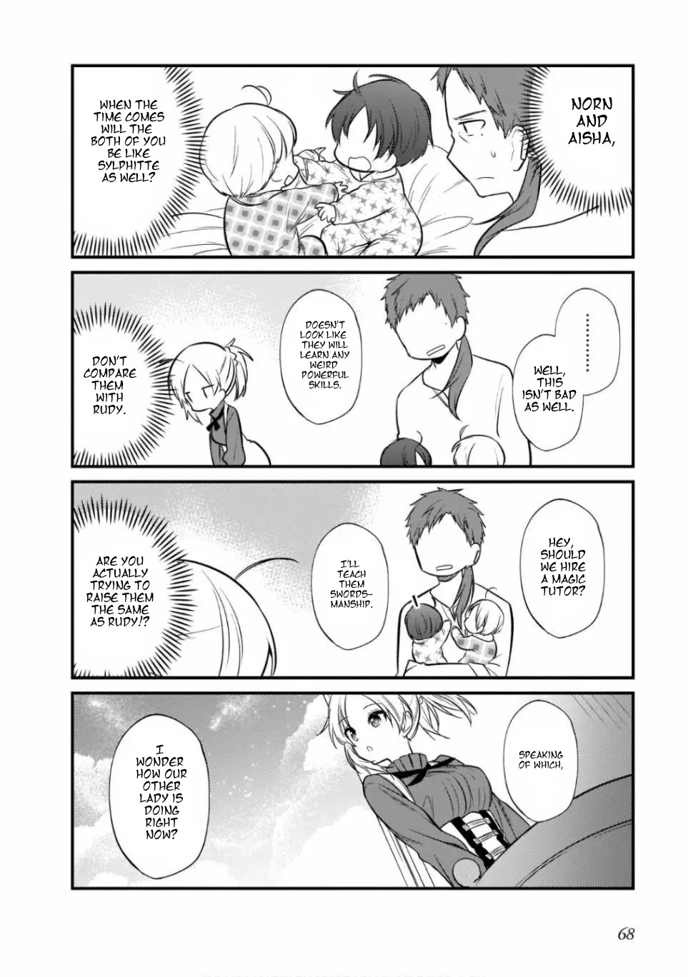 Mushoku Tensei: Even If It's A 4-Koma, I'll Get Serious - Chapter 11