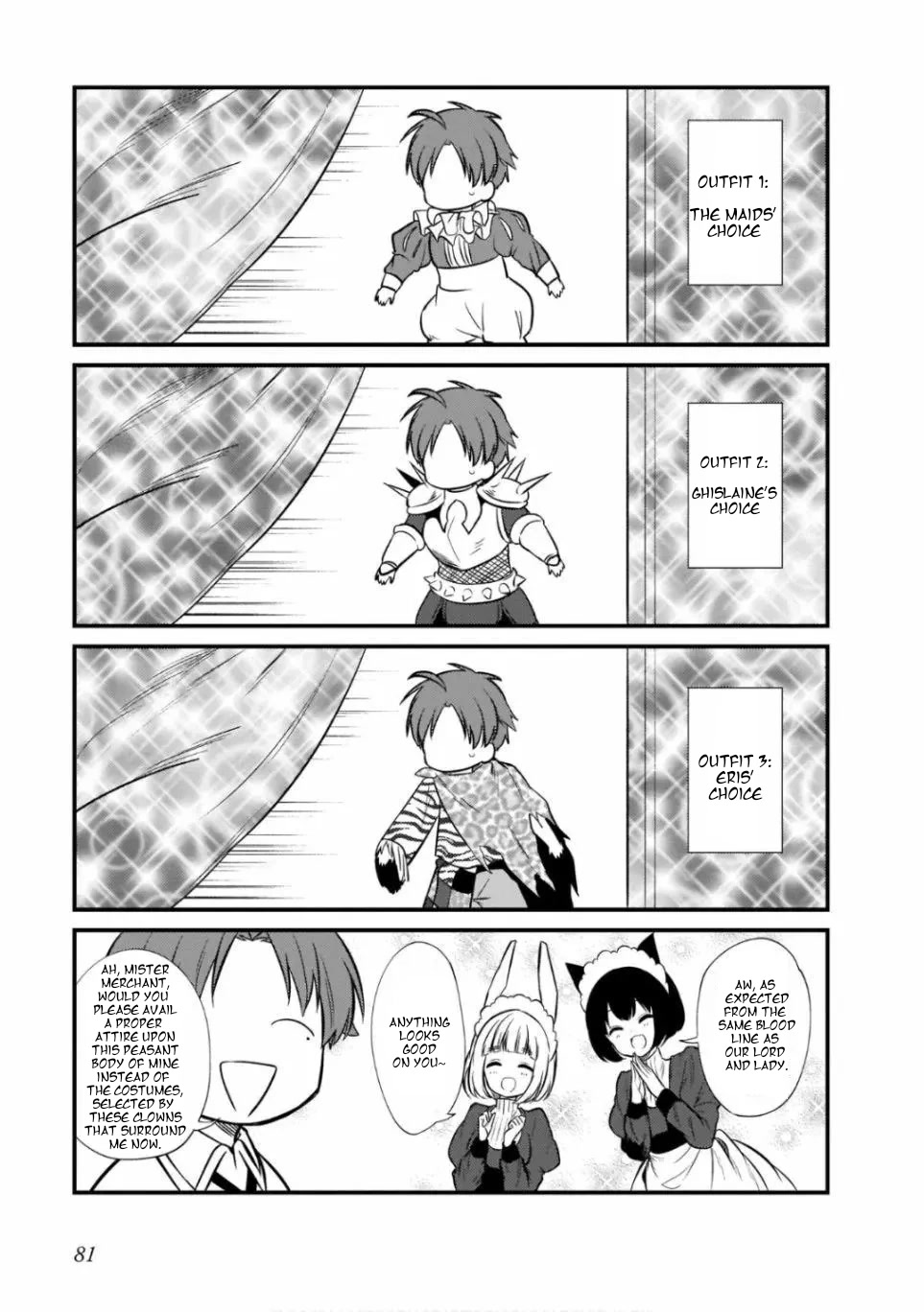 Mushoku Tensei: Even If It's A 4-Koma, I'll Get Serious - Chapter 12