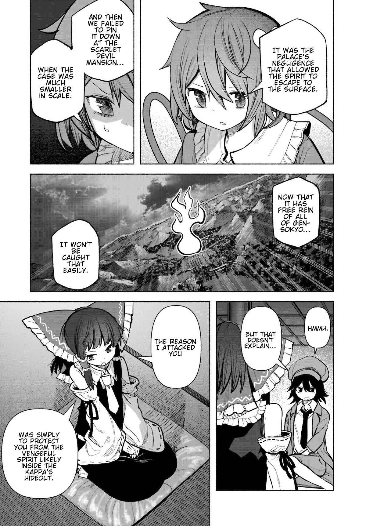 Touhou Chireikiden ~ Hansoku Tantei Satori - Chapter 22: The Wind Circulates Through The Shrine Grounds (Pt. Vi)