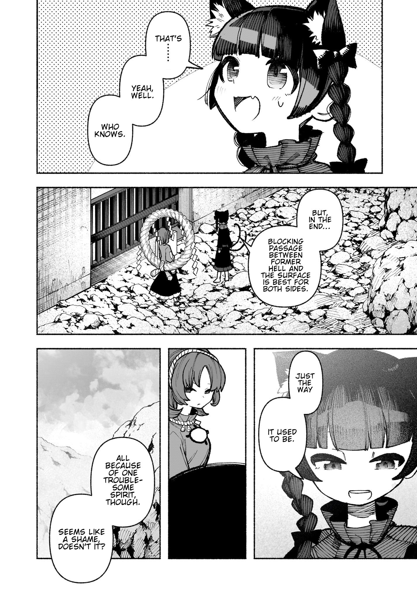 Touhou Chireikiden ~ Hansoku Tantei Satori - Chapter 32: Subterranean Animosity (Pt. Ii)