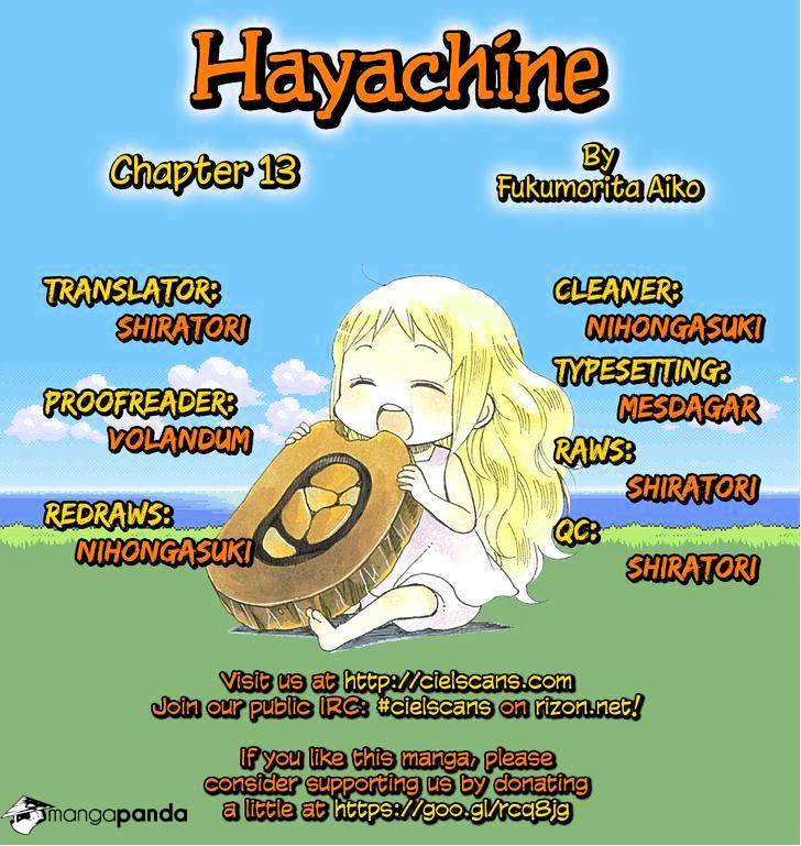 Hayachine! - Chapter 13