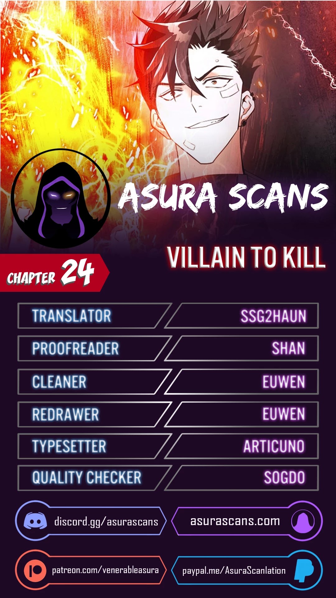 Villain To Kill - Chapter 24