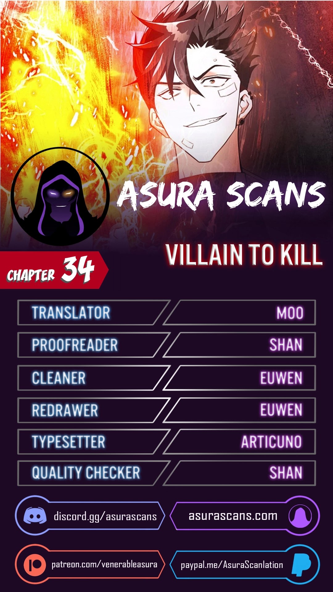 Villain To Kill - Chapter 34