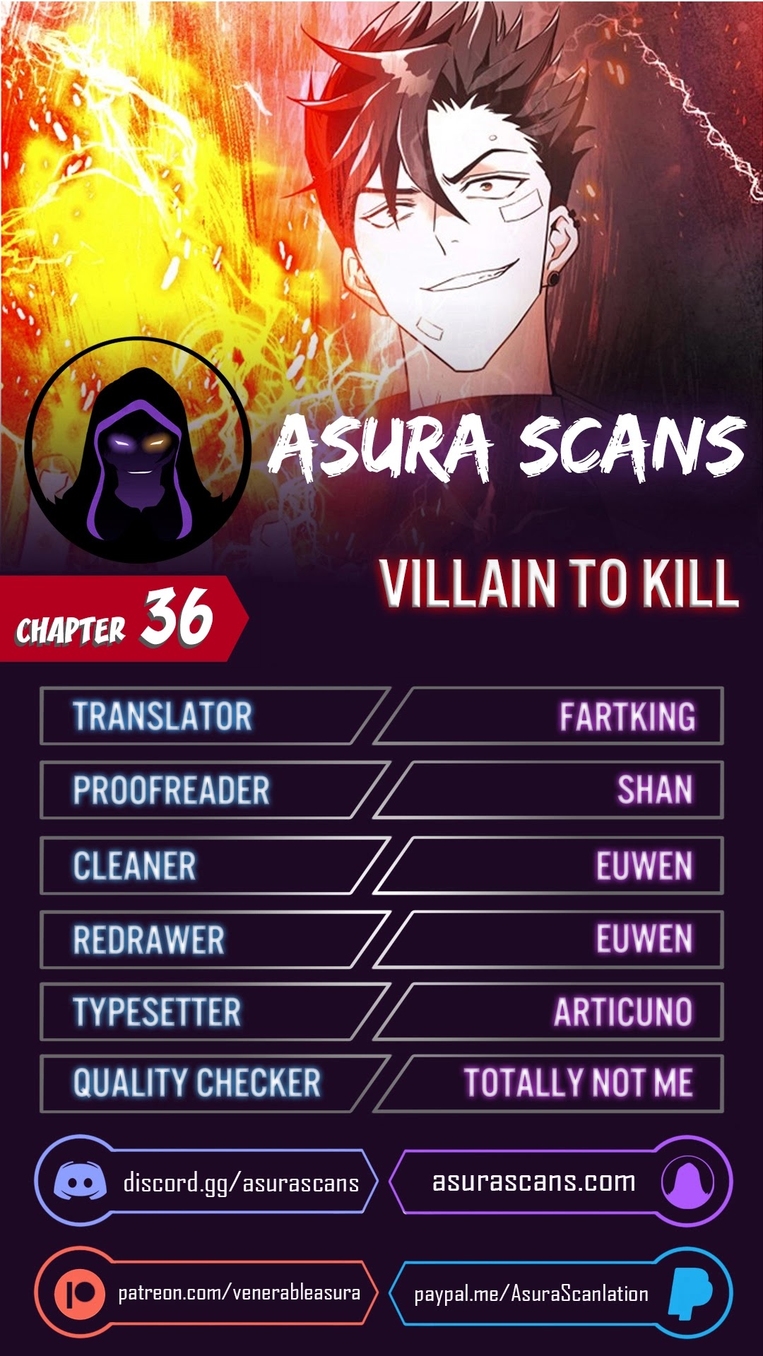 Villain To Kill - Chapter 36