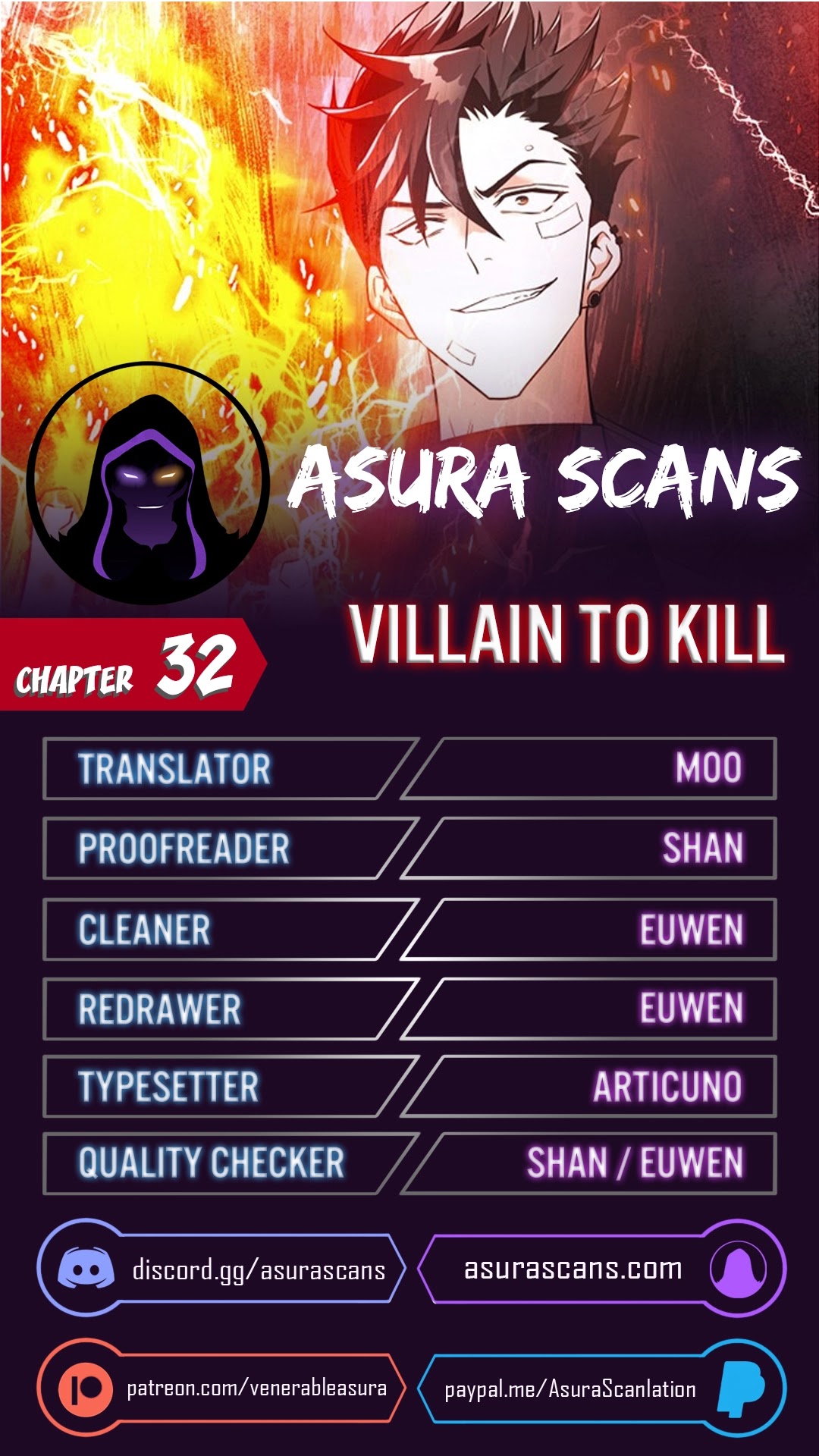 Villain To Kill - Chapter 32