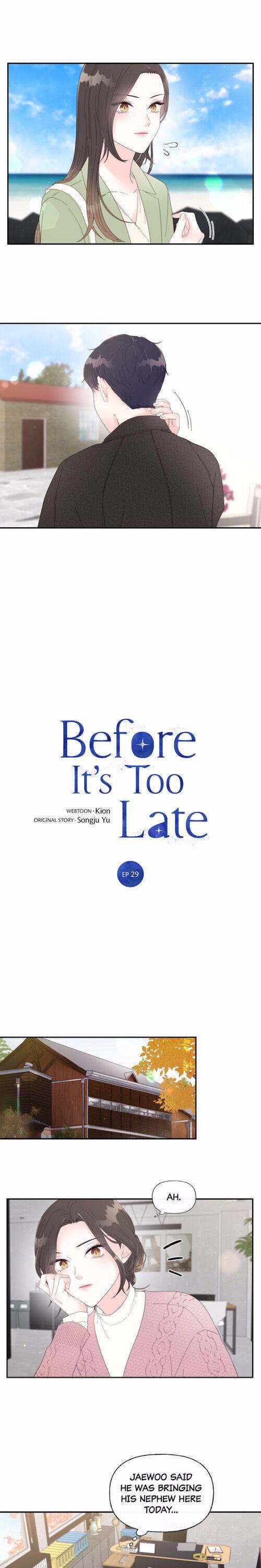 Before It’s Too Late - Chapter 29