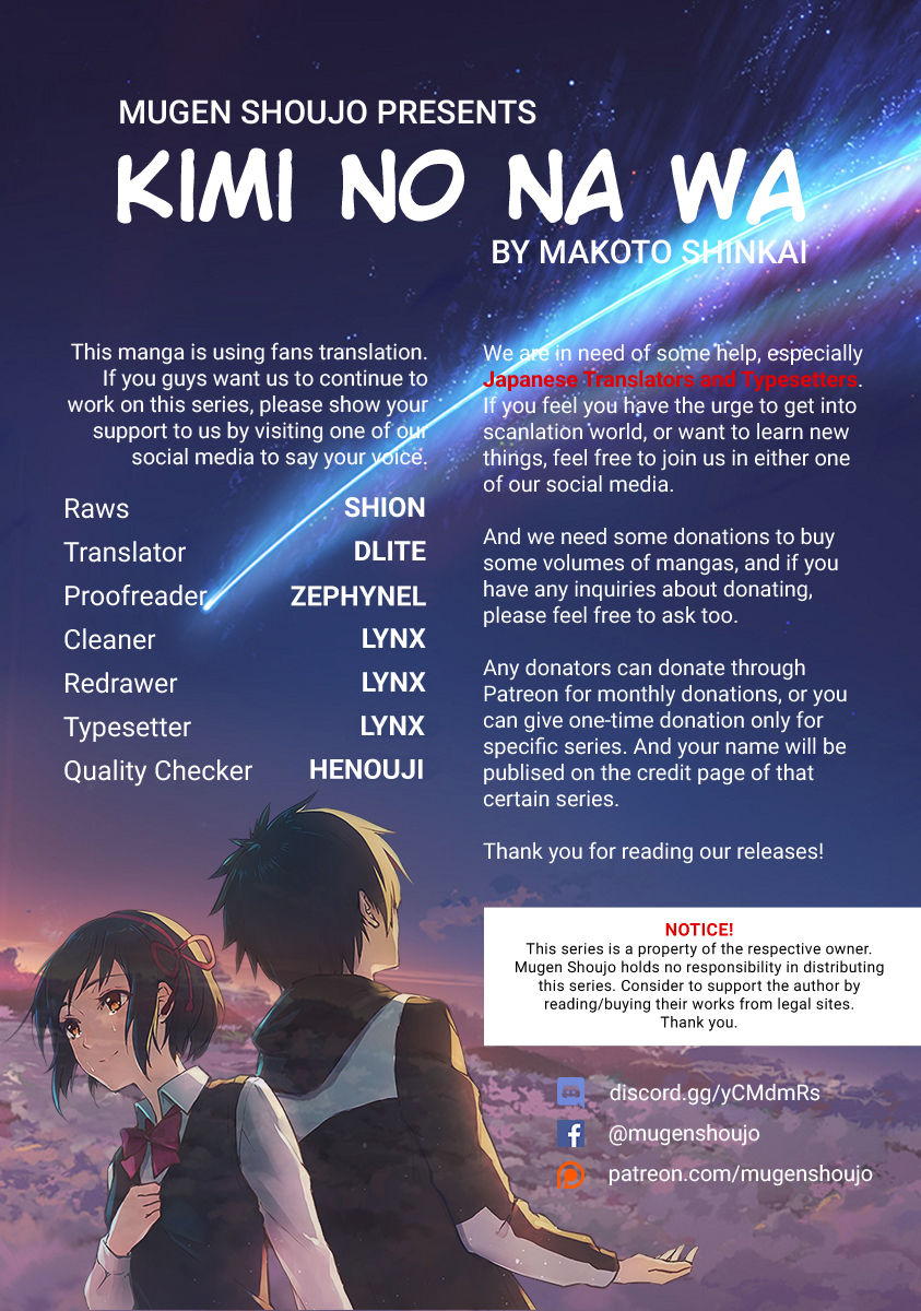 Kimi No Na Wa. - Chapter 4