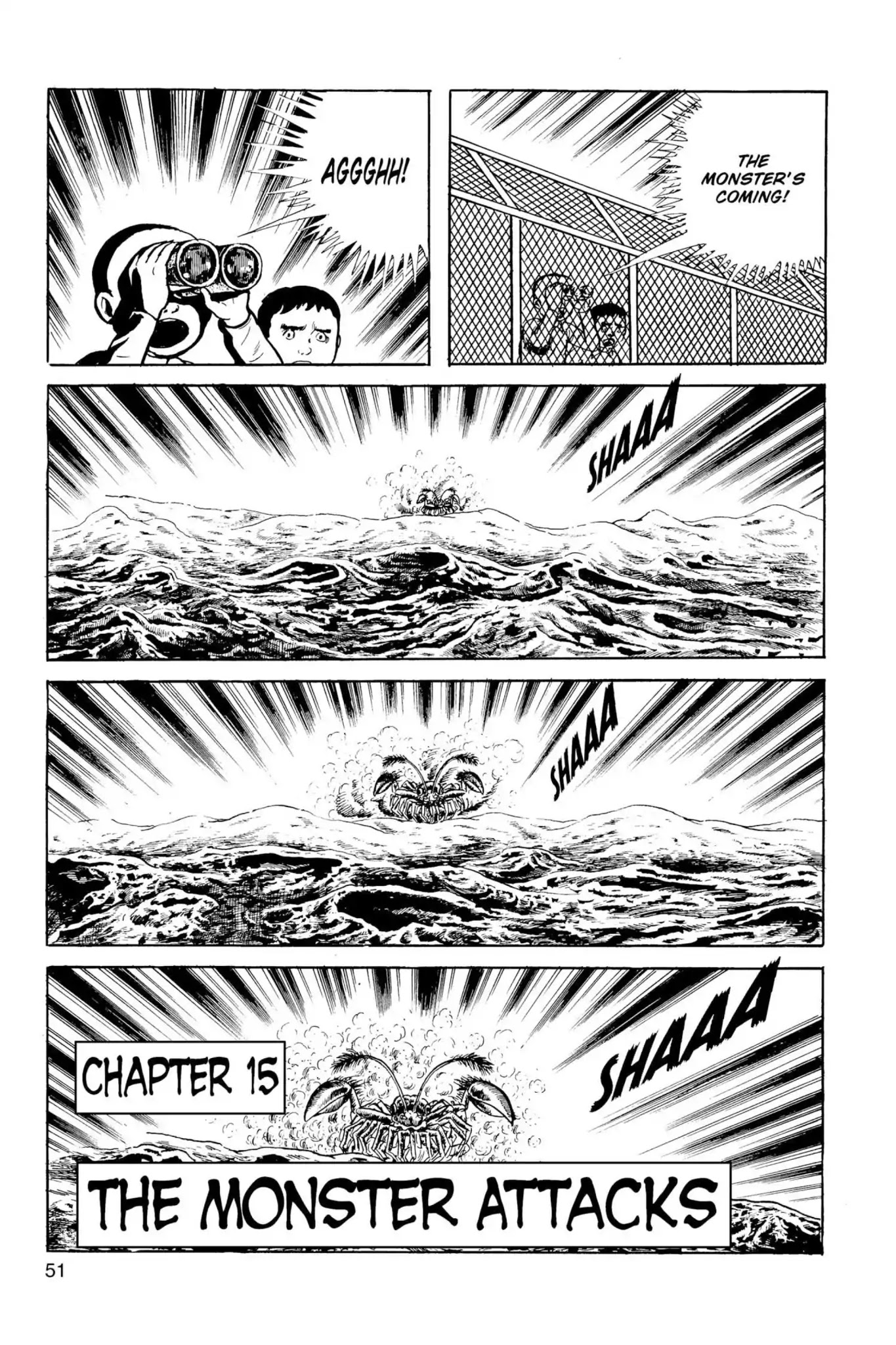 Drifting Classroom - Chapter 15: The Monster Attacks