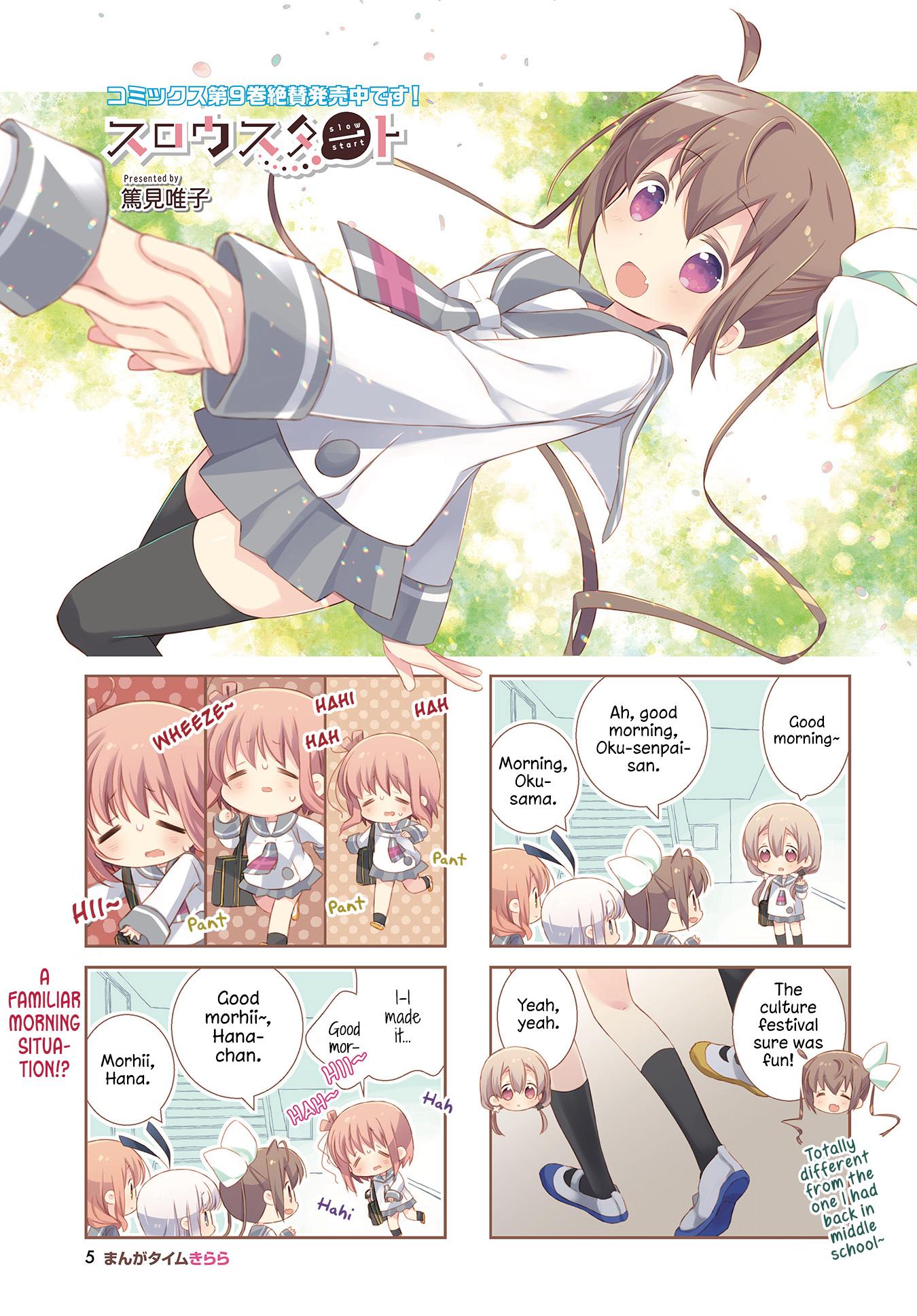 Slow Start (Tokumi Yuiko) - Chapter 113