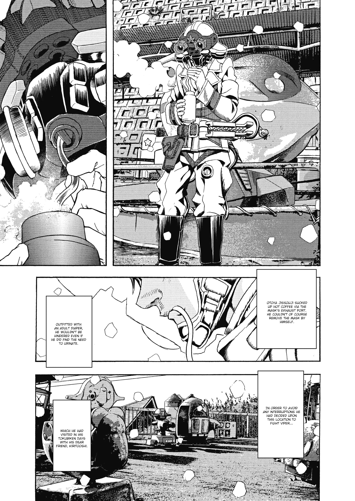 Gekikou Kamen - Vol.3 Chapter 23: The Gamaland Showdown!