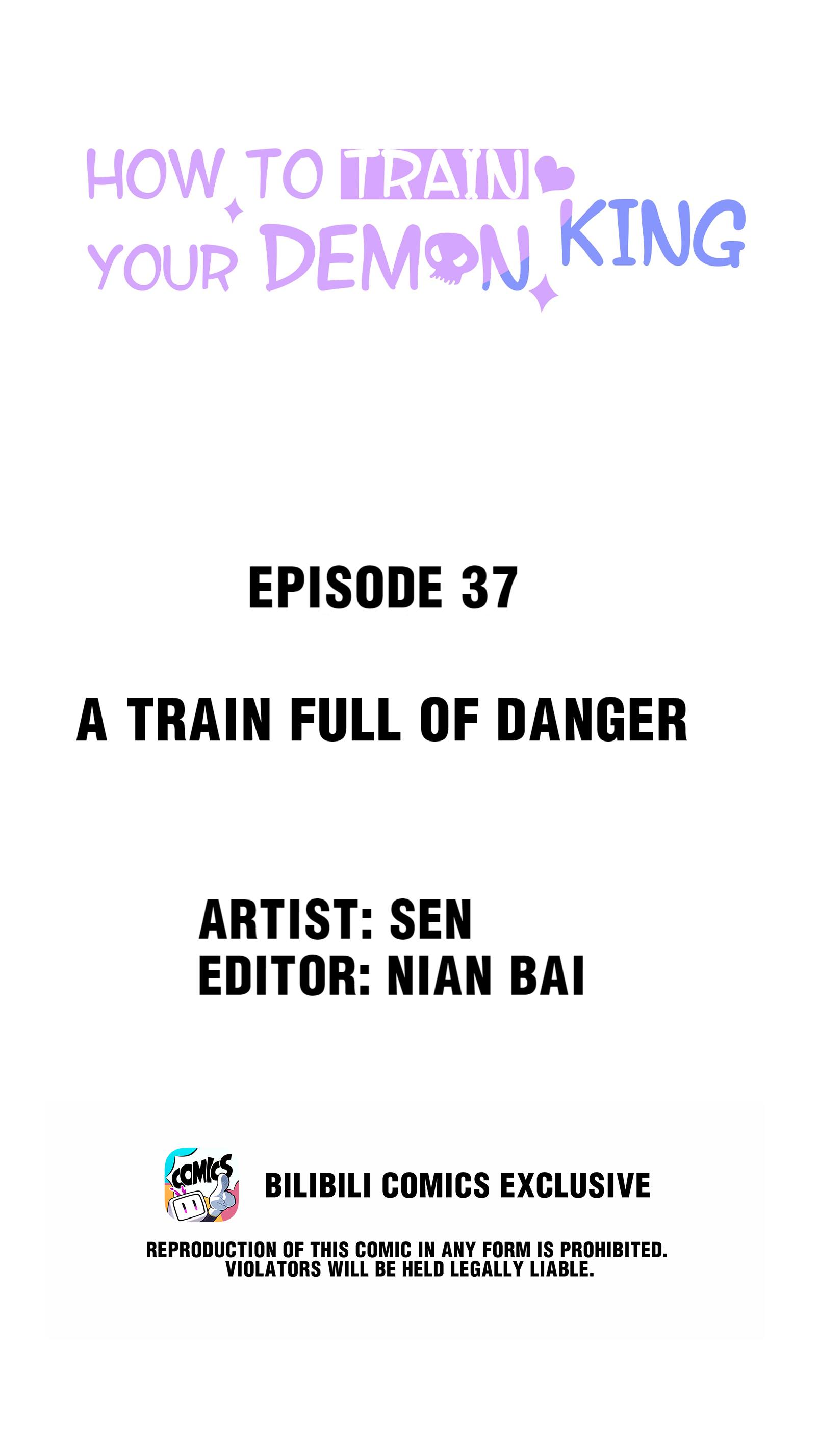 How To Train Your Demon King - Chapter 37: A Train Full Of Danger