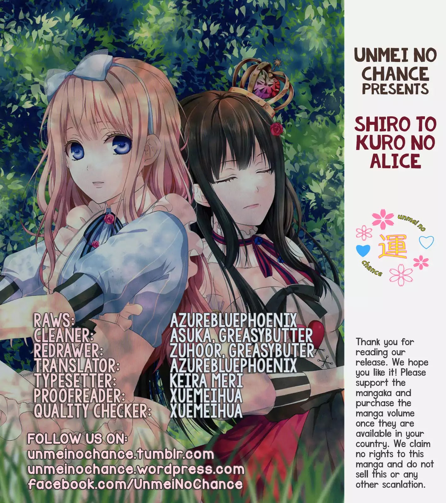 Shiro To Kuro No Alice - Chapter 3