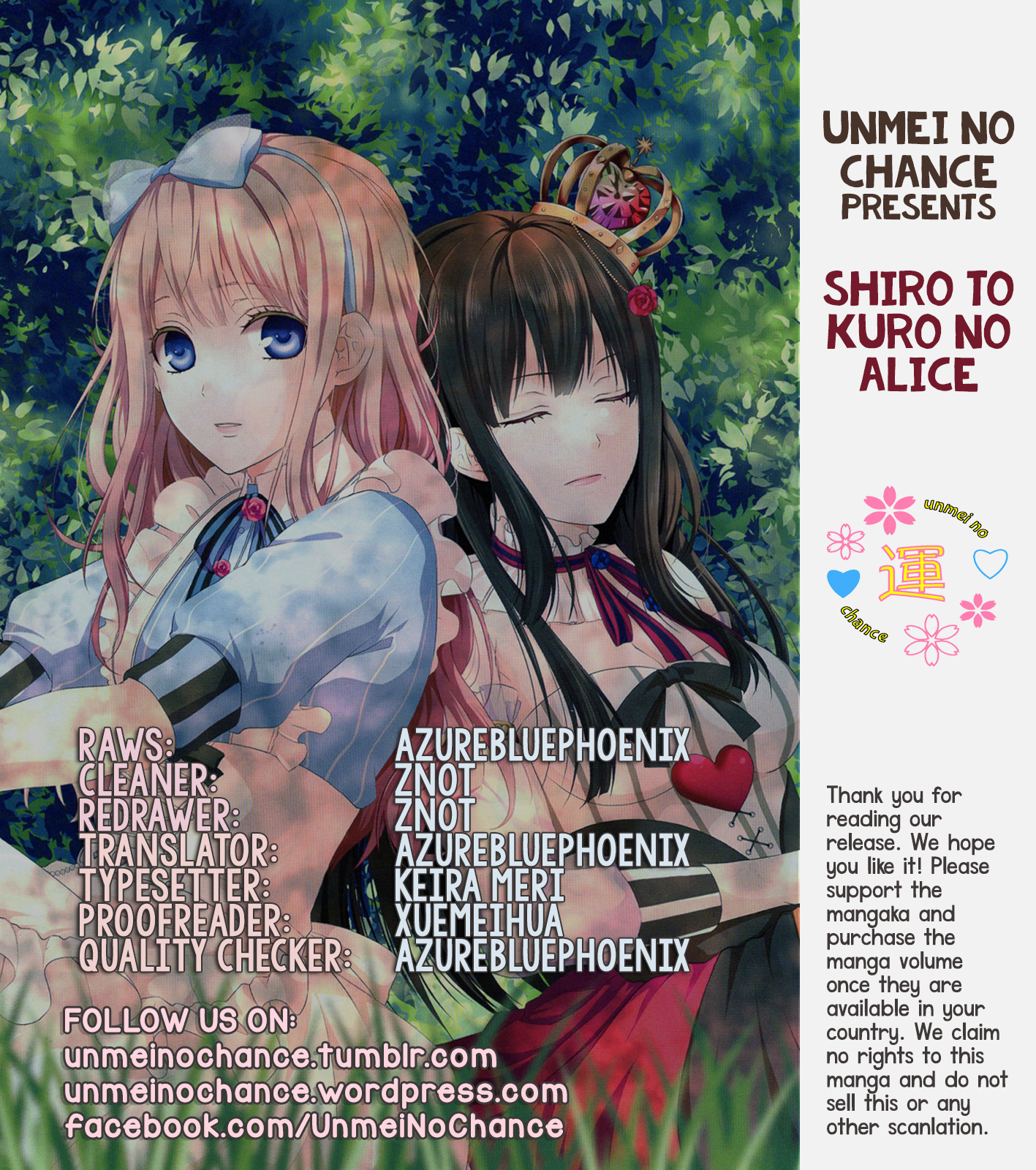 Shiro To Kuro No Alice - Chapter 5