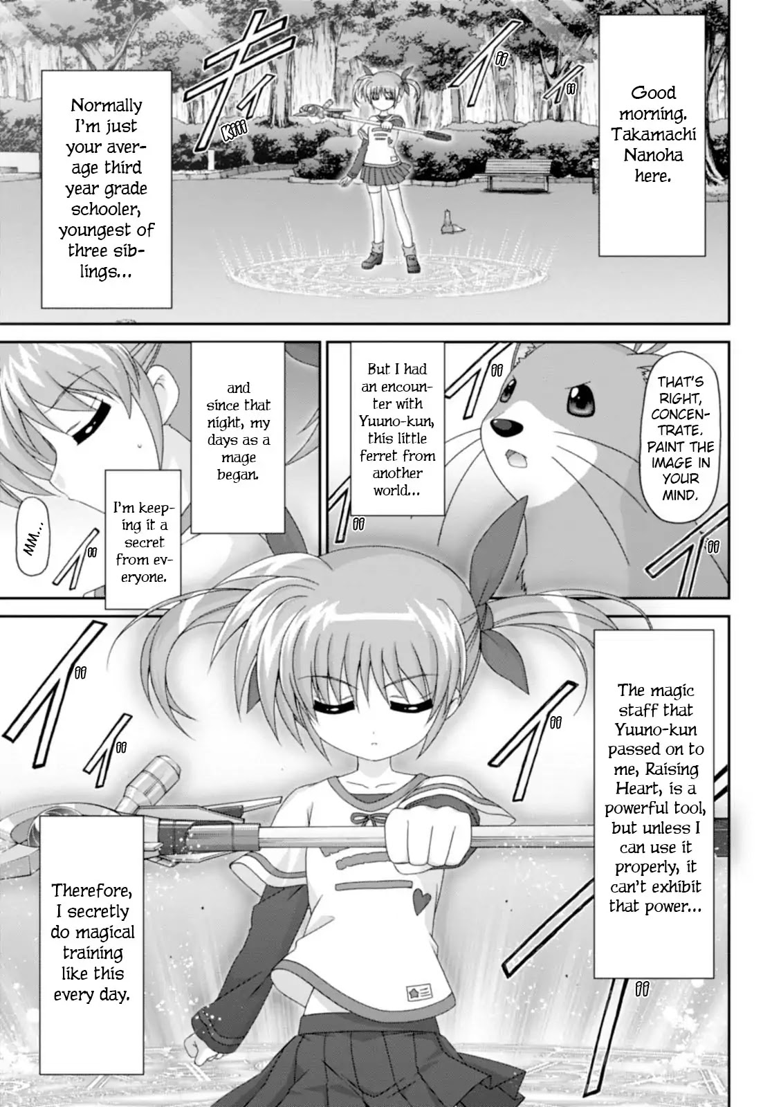 Original Chronicle Mahou Shoujo Lyrical Nanoha The 1St - Chapter 3