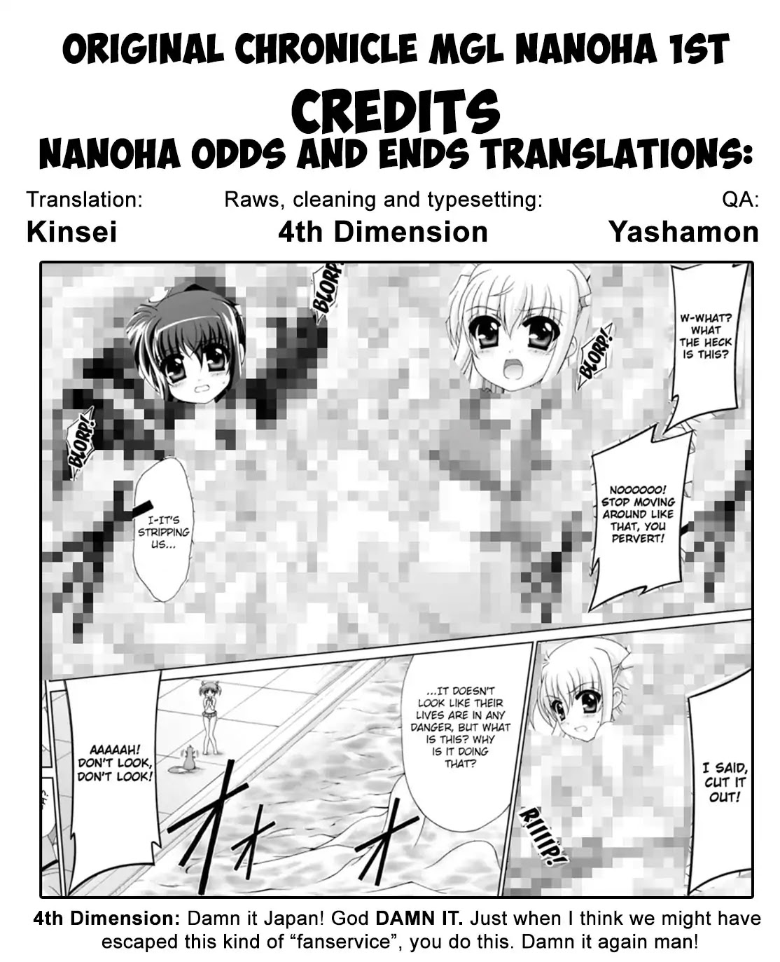 Original Chronicle Mahou Shoujo Lyrical Nanoha The 1St - Chapter 3