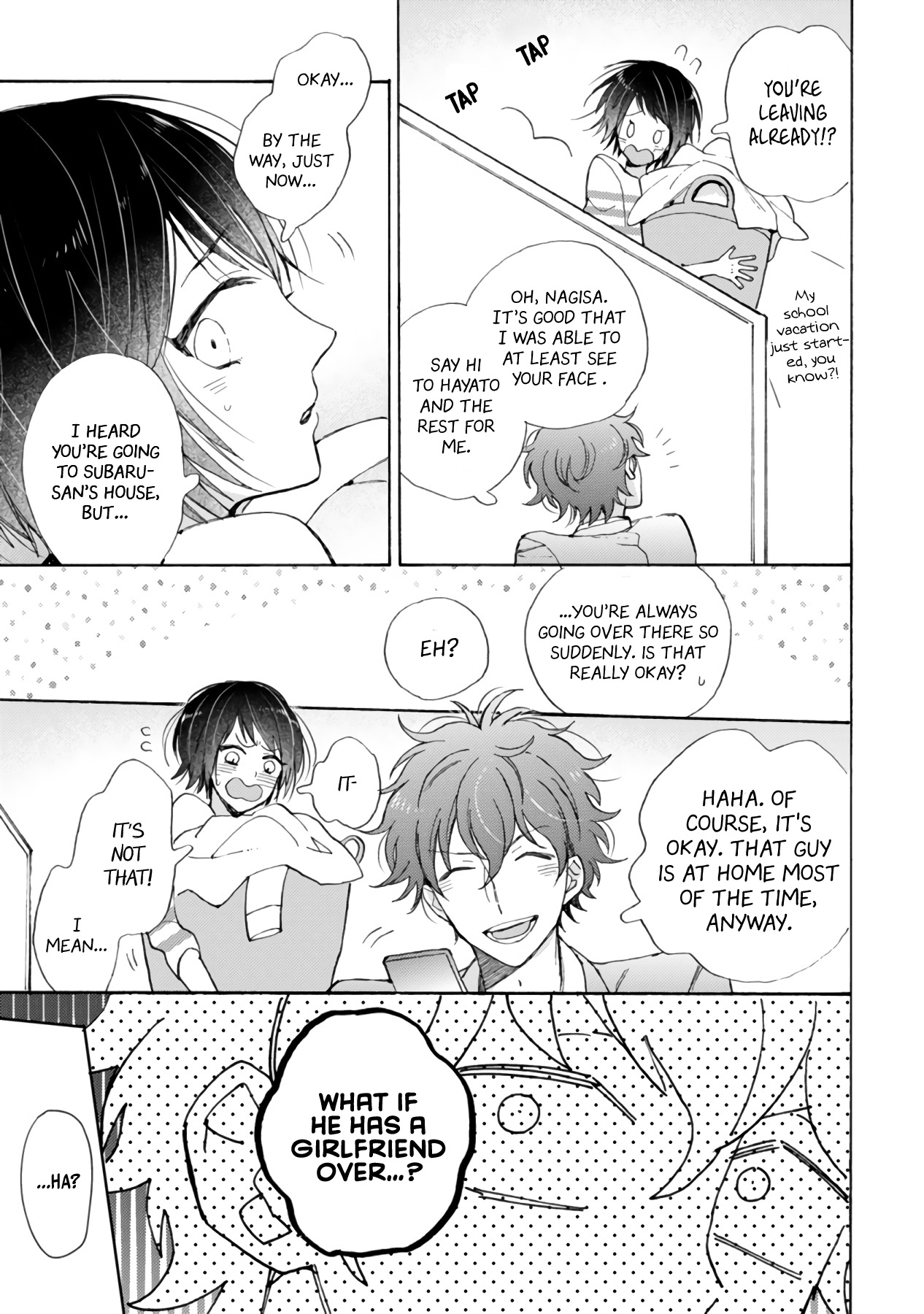 Doukyonin Wa Hiza, Tokidoki, Atama No Ue. - Vol.5 Chapter 16.1: Me After I Met You [Subaru Edition]