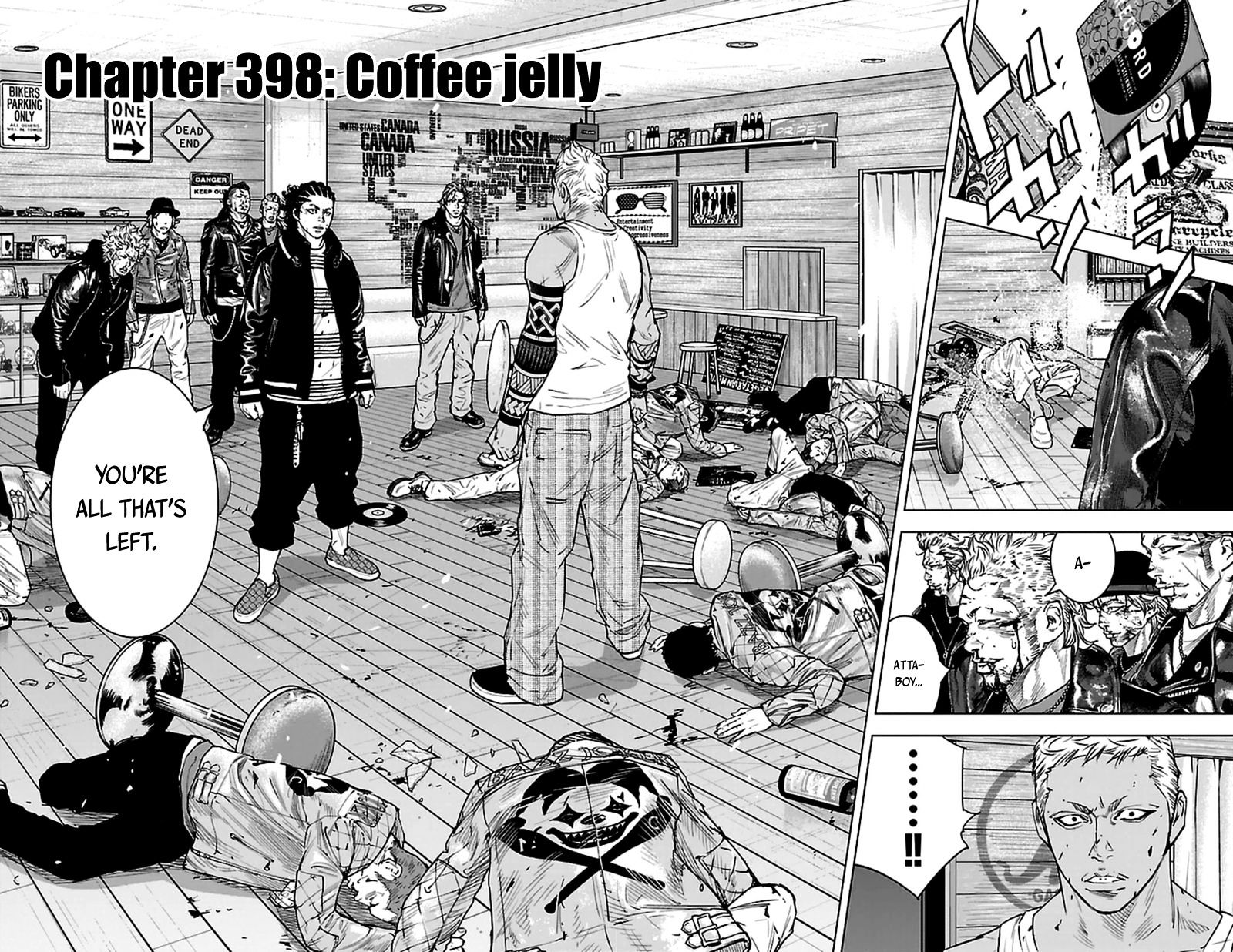 Clover (Tetsuhiro Hirakawa) - Chapter 398 : Coffee Jelly