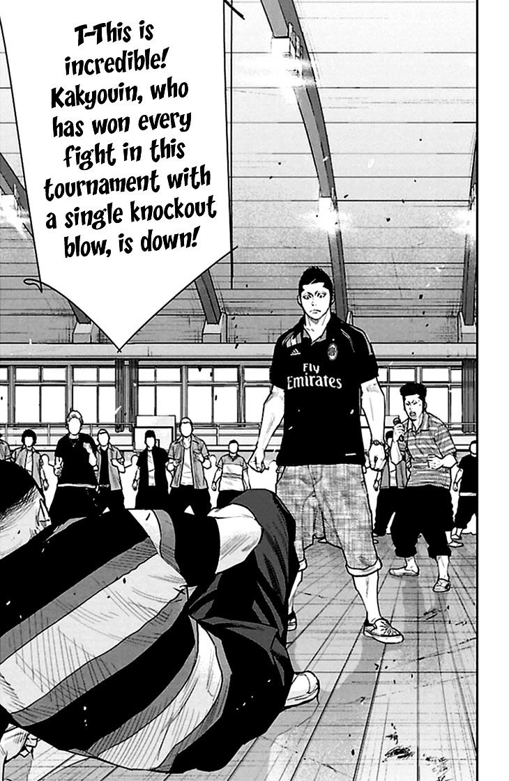 Clover (Tetsuhiro Hirakawa) - Chapter 326 : Kakyouin Shinobu Vs Minamoto Gen