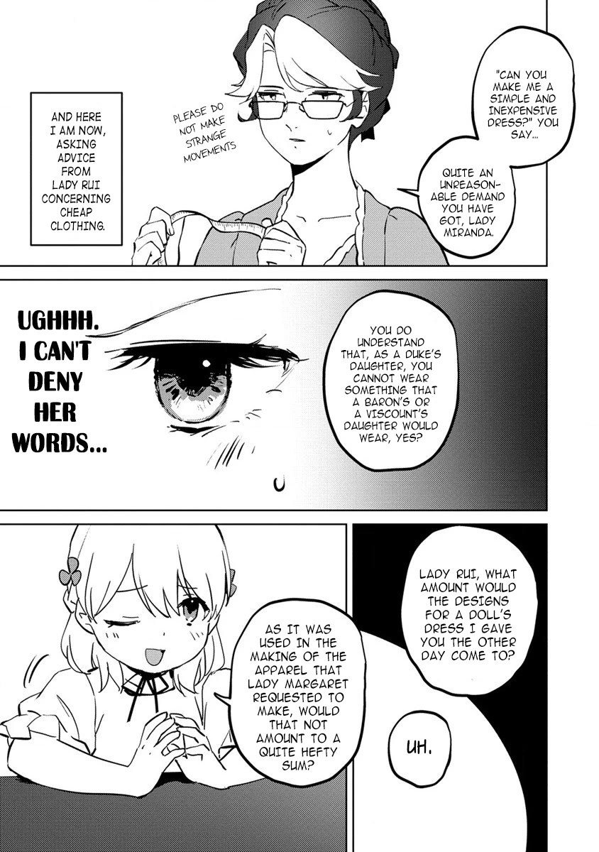 Koushaku Reijou Ni Tensei Shiteshimatta Node, Mental Otome Na Ore Wa, Zenryoku De Onnanoko Wo Tanoshimimasu - Chapter 8.2: I'm Doing Fortune-Telling?