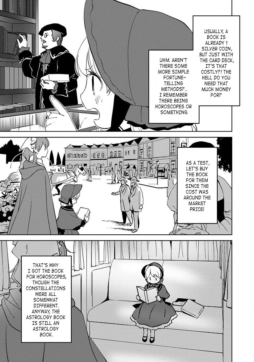 Koushaku Reijou Ni Tensei Shiteshimatta Node, Mental Otome Na Ore Wa, Zenryoku De Onnanoko Wo Tanoshimimasu - Chapter 8.1: I'm Doing Fortune-Telling?