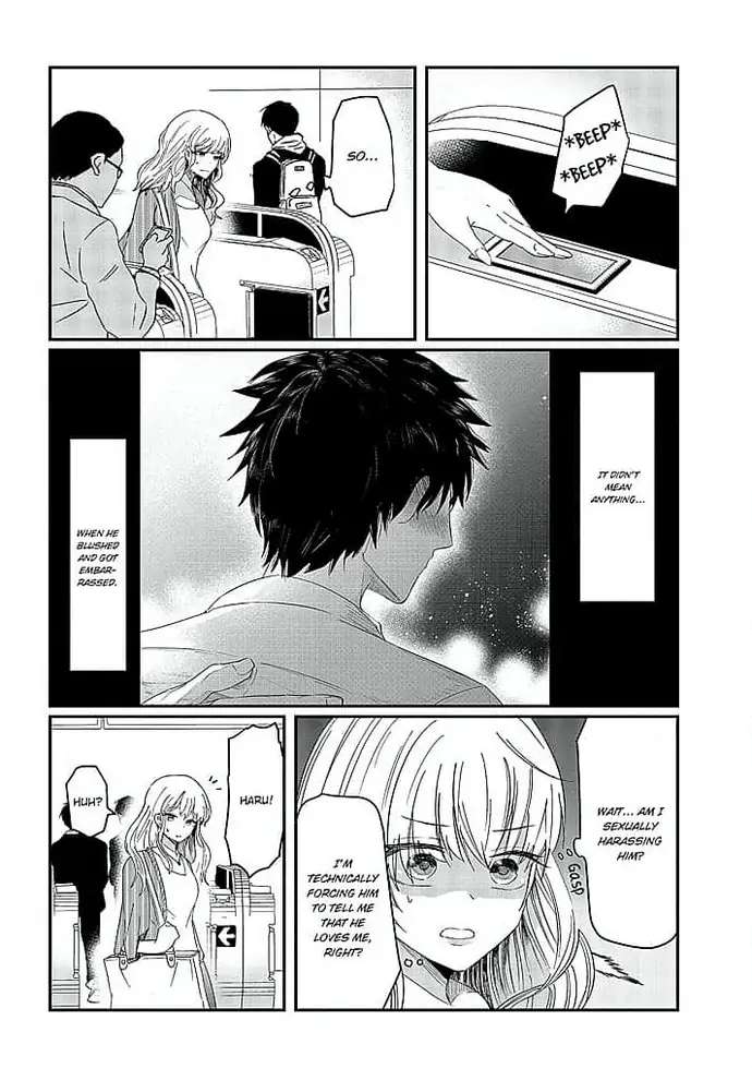 Kowamote Kouhai Ga Ichinichi Ikkai Suki Tte Itte Kuru - Chapter 3