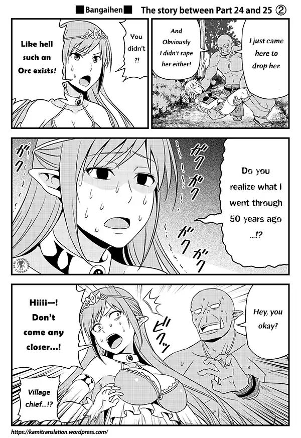 Hentai Elf To Majime Orc - Vol.2 Chapter 3.5: Bangaihen (Part 2) - The Day The Crazy Elf Got Exiled