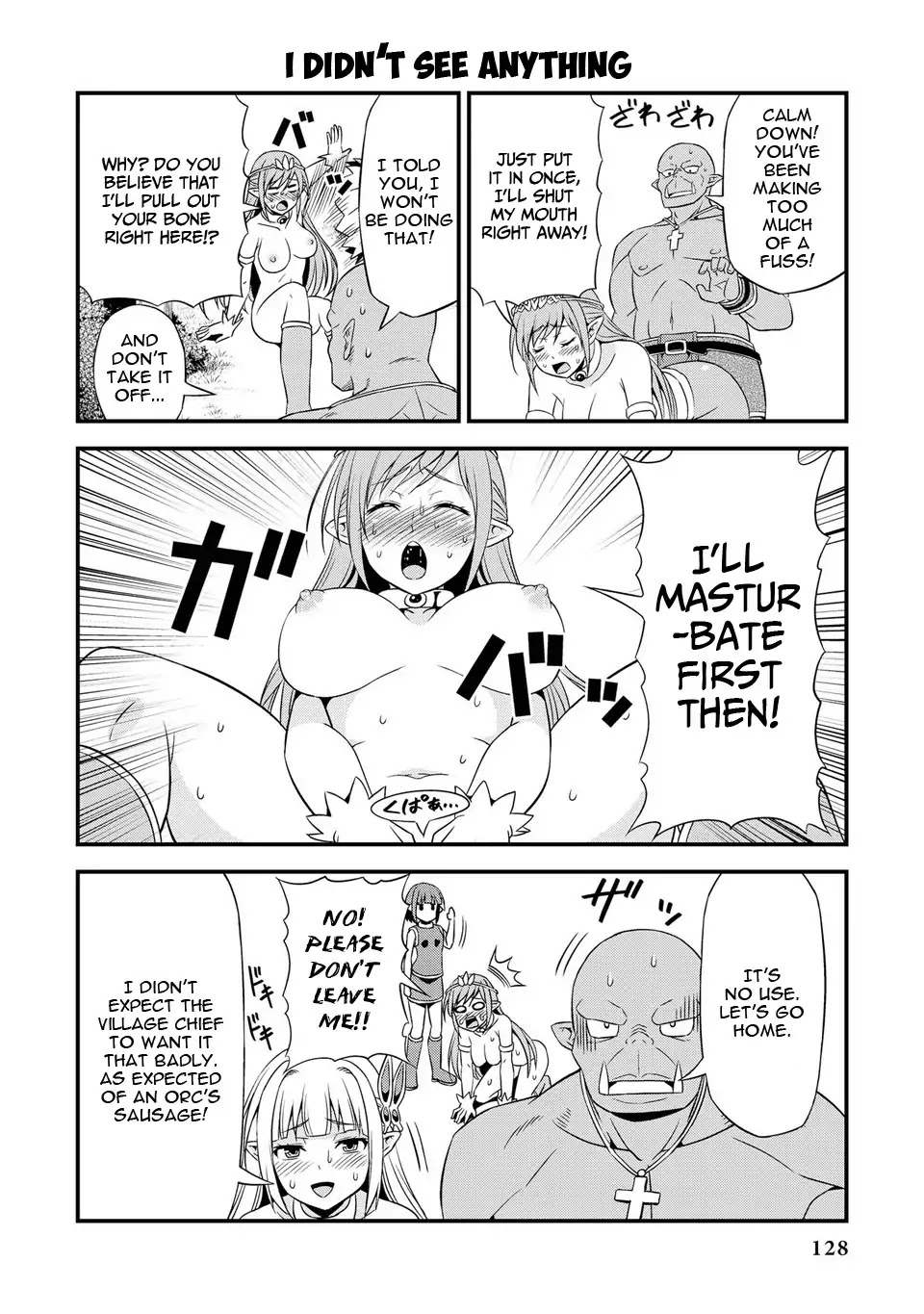 Hentai Elf To Majime Orc - Chapter 8.5: The Orc Comes To The Village Again