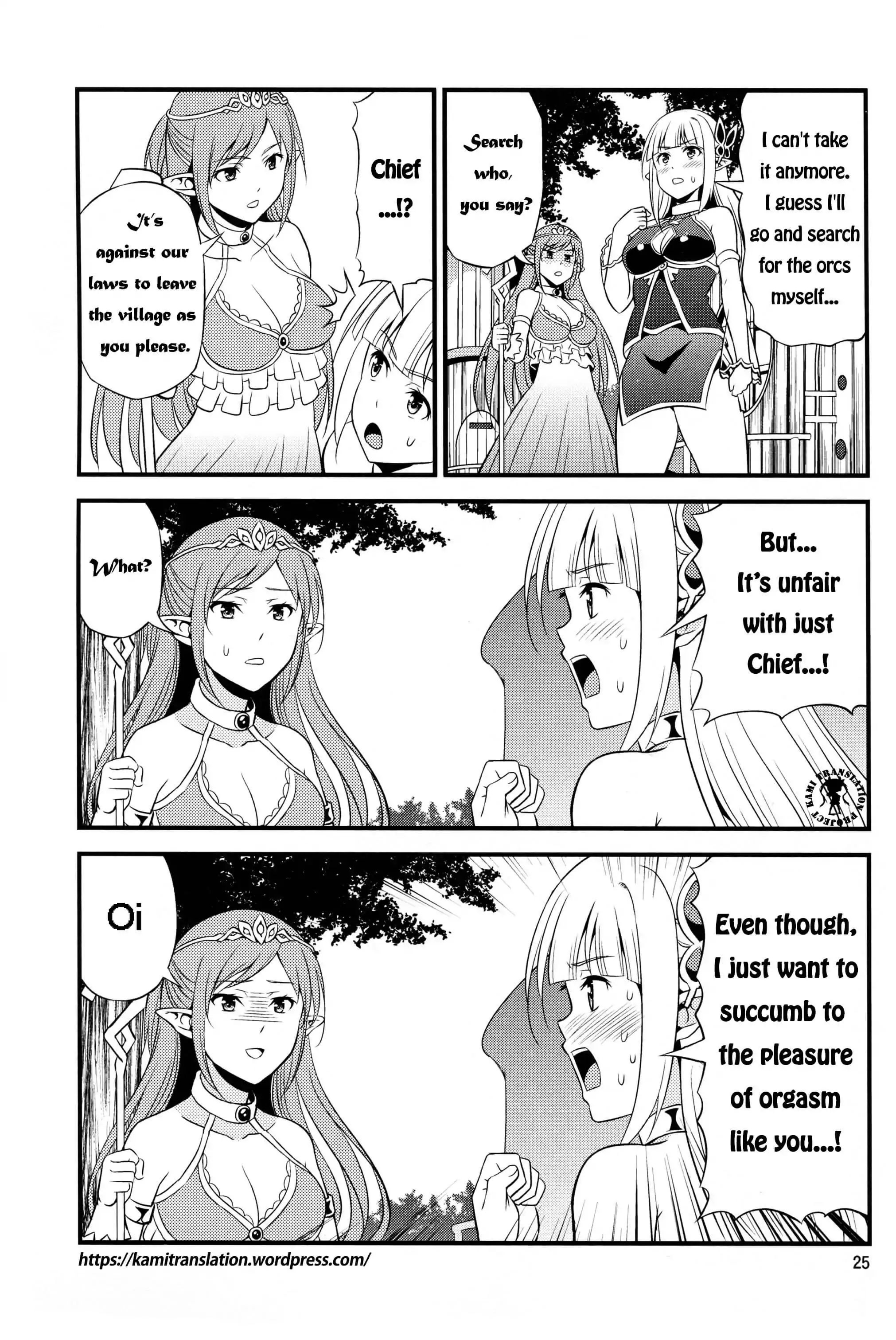 Hentai Elf To Majime Orc - Vol.1 Chapter 2.5: Bangaihen - The Day The Crazy Elf Got Exiled