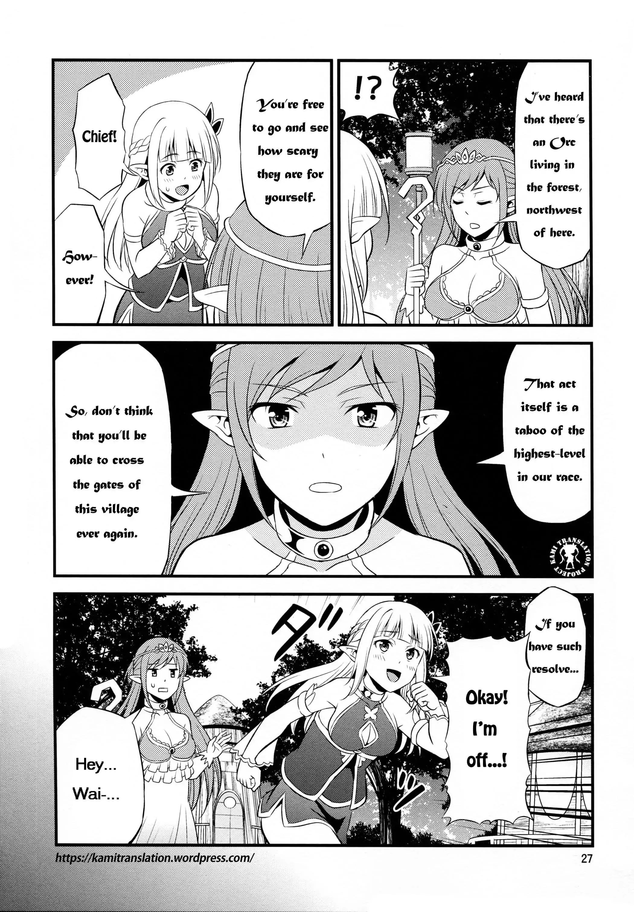 Hentai Elf To Majime Orc - Vol.1 Chapter 2.5: Bangaihen - The Day The Crazy Elf Got Exiled