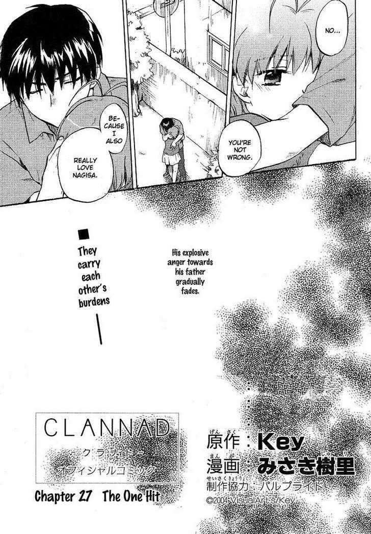 Clannad - Vol.4 Chapter 27 : The One Hit