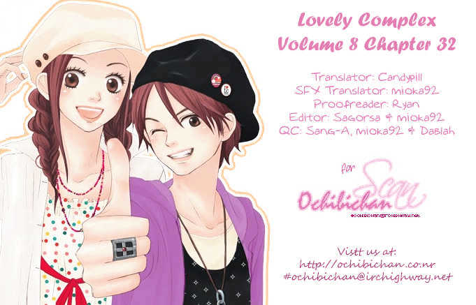 Lovely Complex - Vol.8 Chapter 32 : A Triangle Date