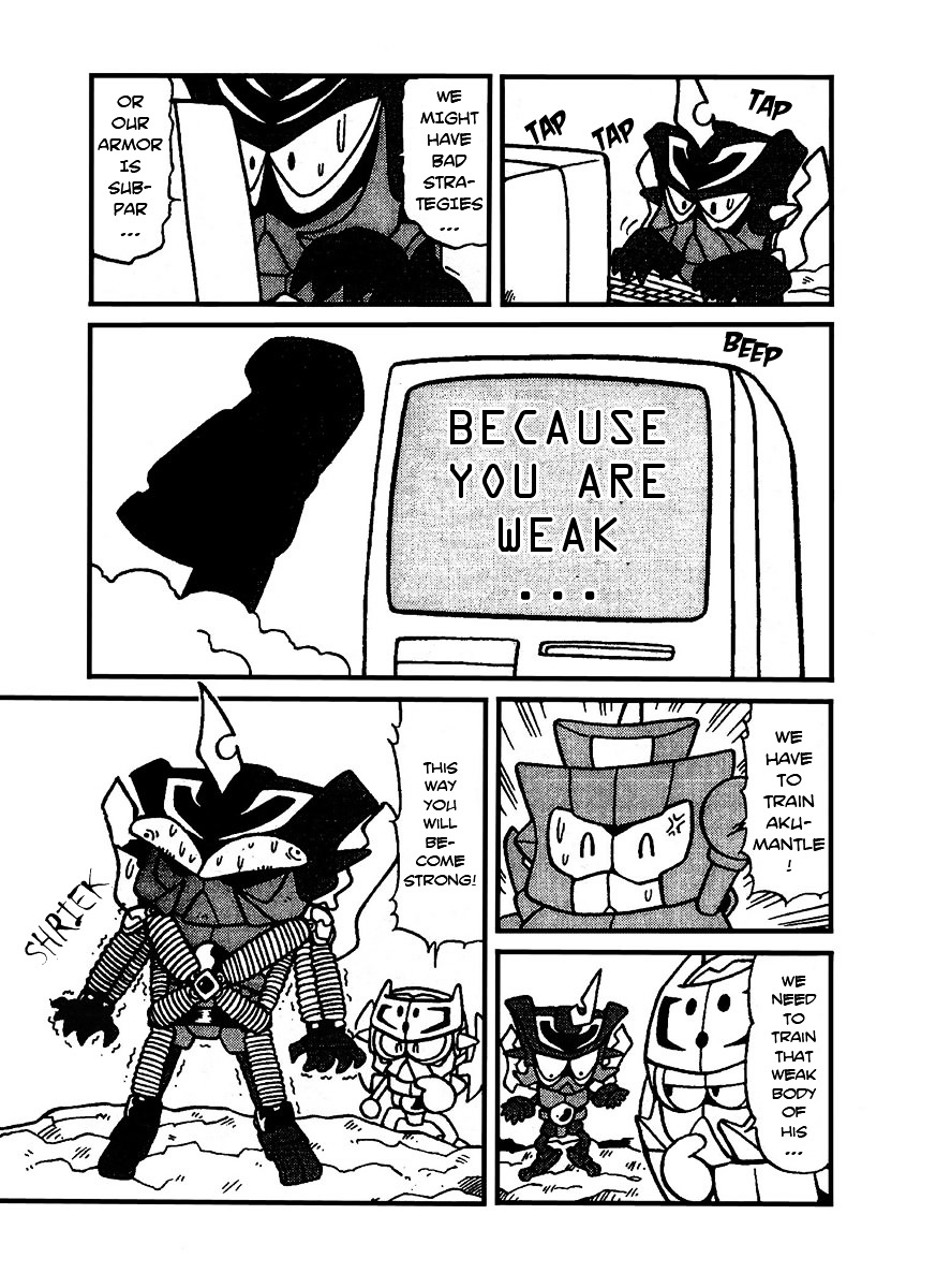 Bomberman B-Daman Bakushouden - Vol.1 Chapter 9 : Akumantle, The Strongest Enemy !