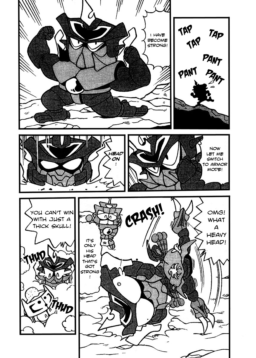 Bomberman B-Daman Bakushouden - Vol.1 Chapter 9 : Akumantle, The Strongest Enemy !