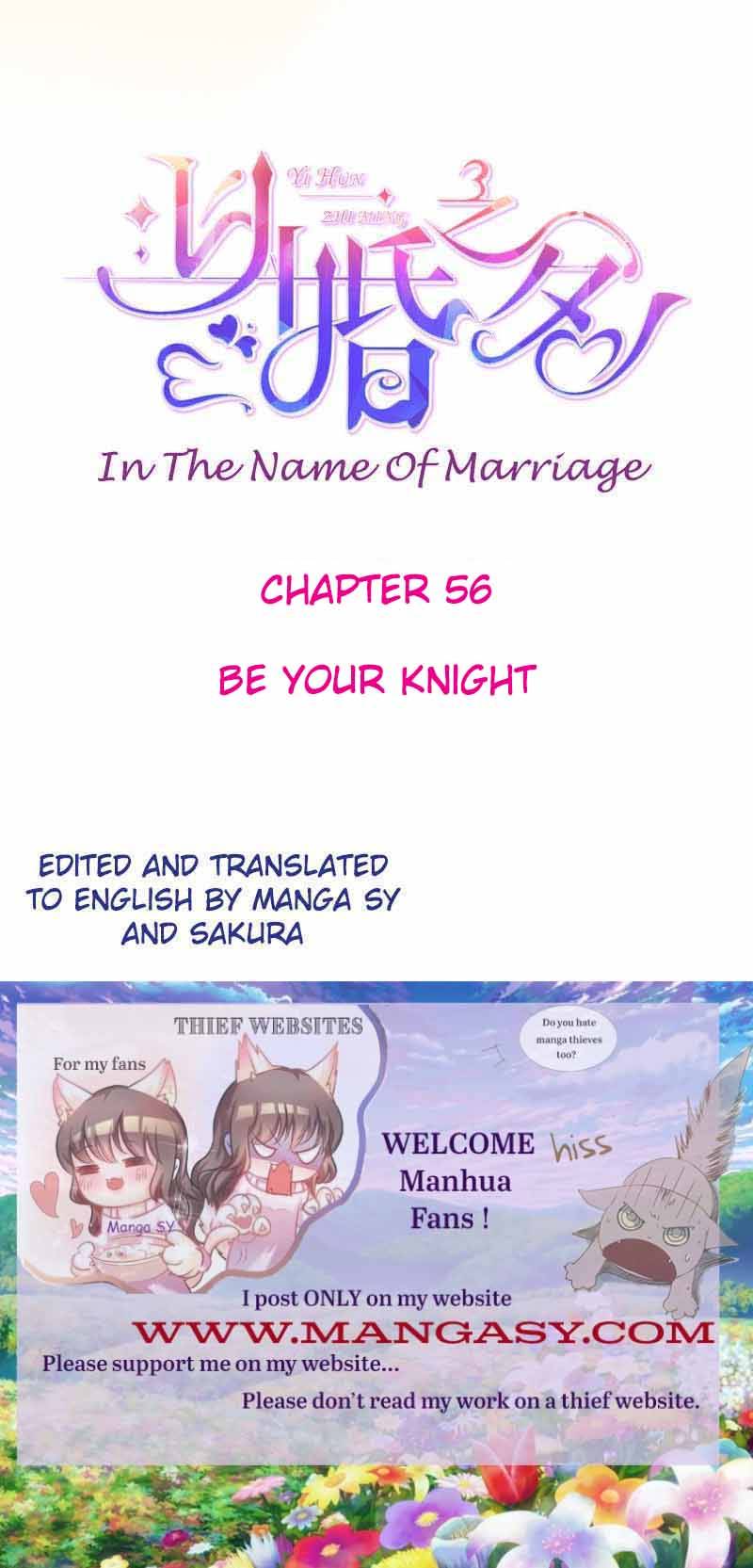 In The Name Of Marriage - Chapter 56