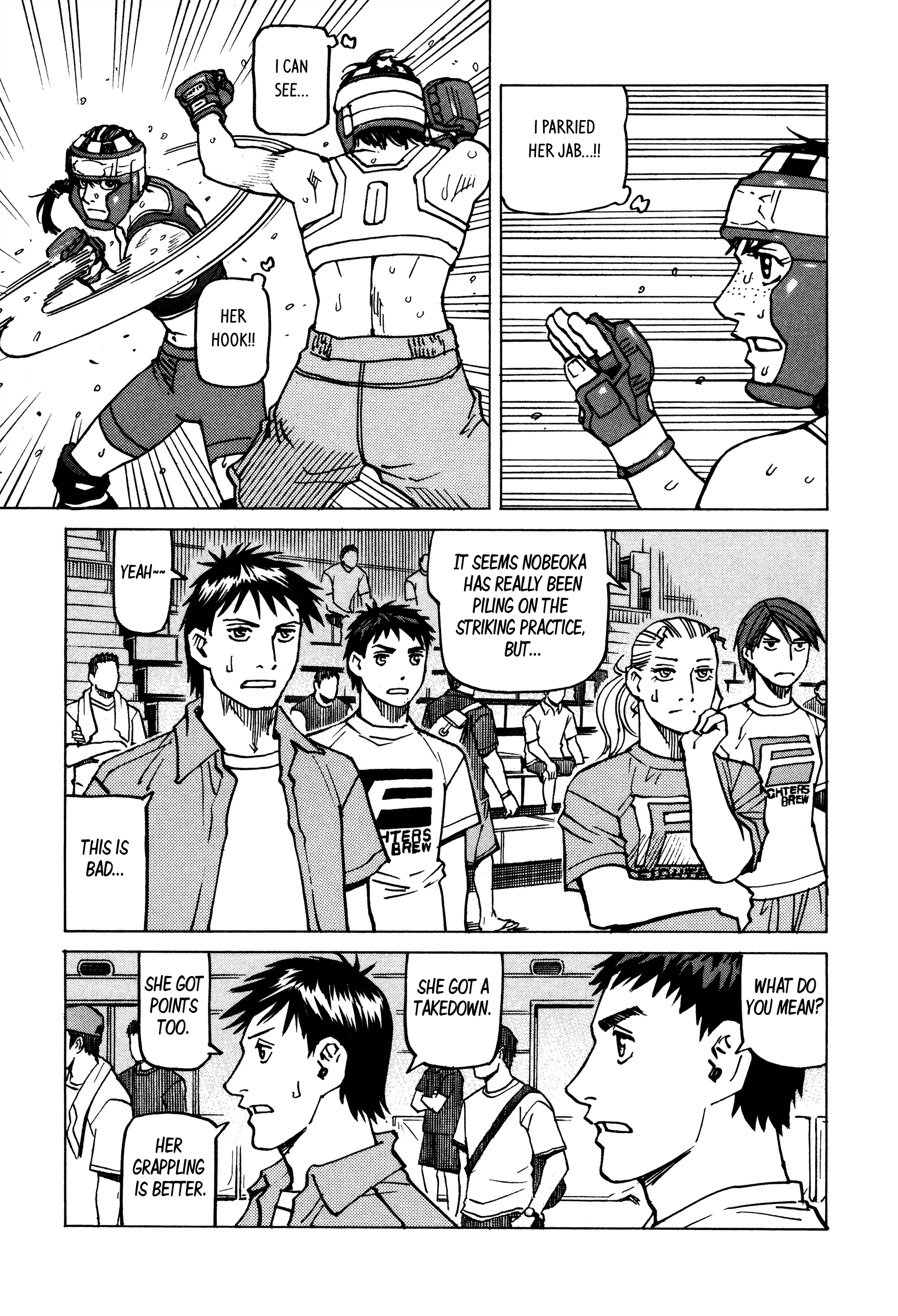 All-Rounder Meguru - Vol.15 Chapter 139: (Striking Capable) Grappler Vs. (Grappling Capable) Striker