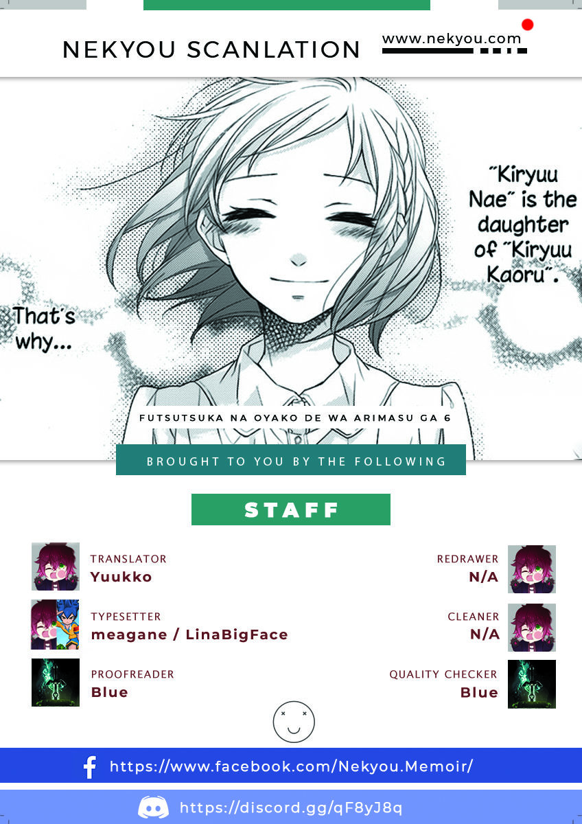 Futsutsuka Na Oyako De Wa Arimasu Ga - Chapter 6