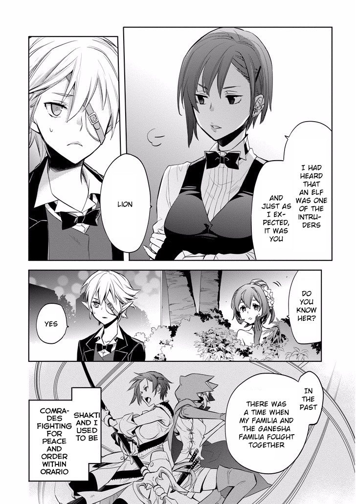 Dungeon Ni Deai O Motomeru No Wa Machigatte Iru Darou Ka: Familia Chronicle Episode Ryu - Chapter 9: Raise 09: The Hostess Of Fertility's Elf