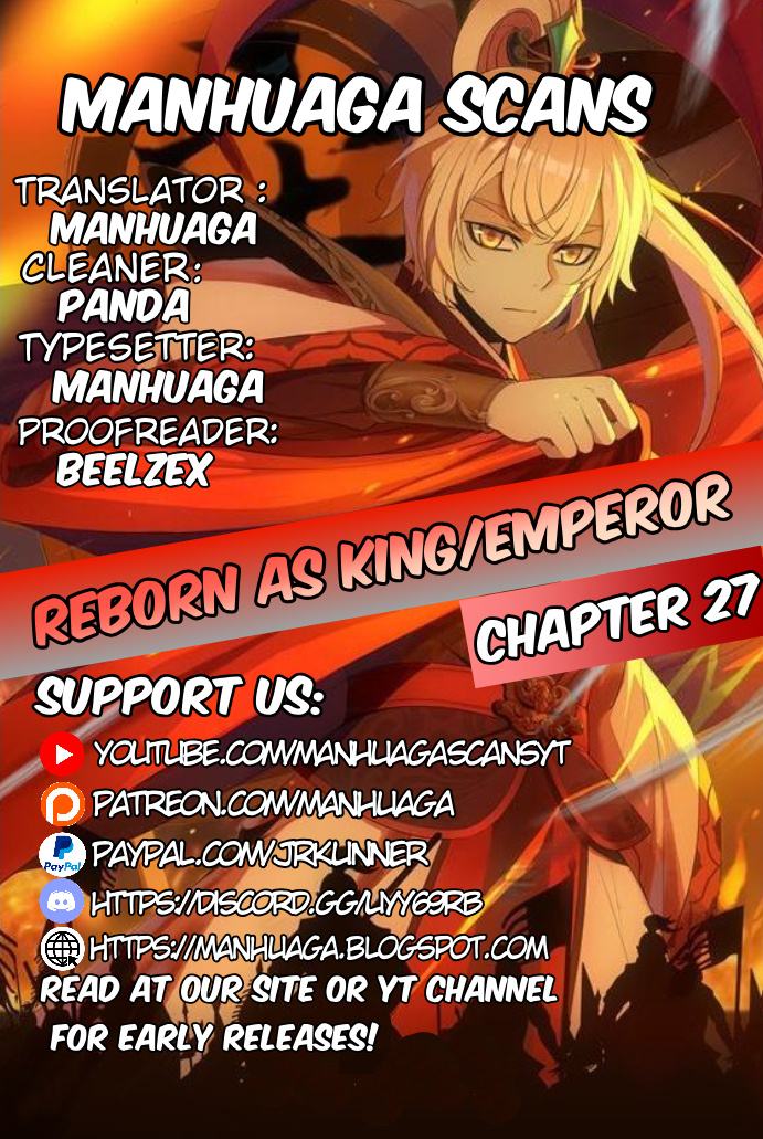 Reborn As King/Emperor - Chapter 27