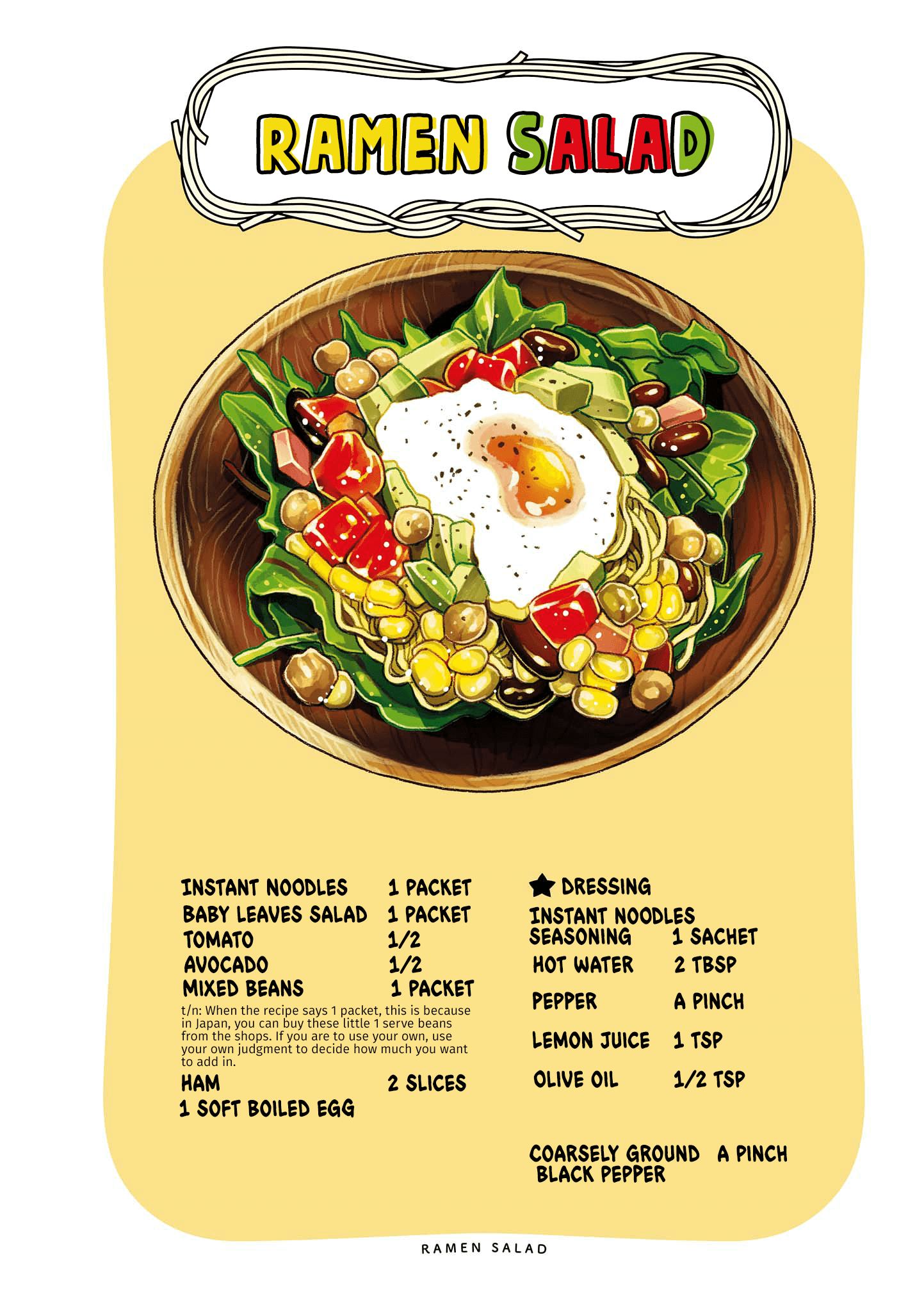 Oh! Men! - Chapter 4: Ramen Salad