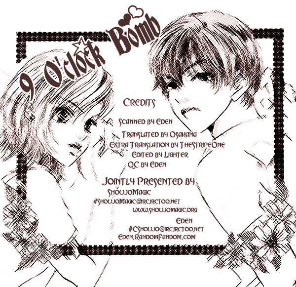 Tenshi No Pocket - Vol.1 Chapter 4 : 9 O'clock Bomb