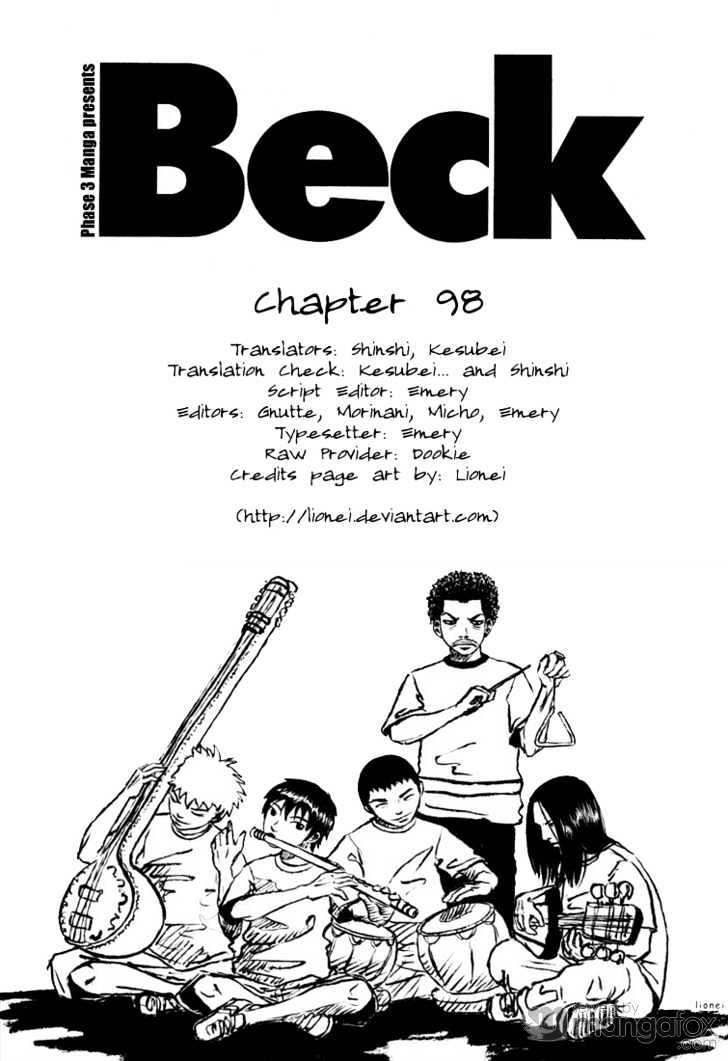 Beck - Vol.33 Chapter 98