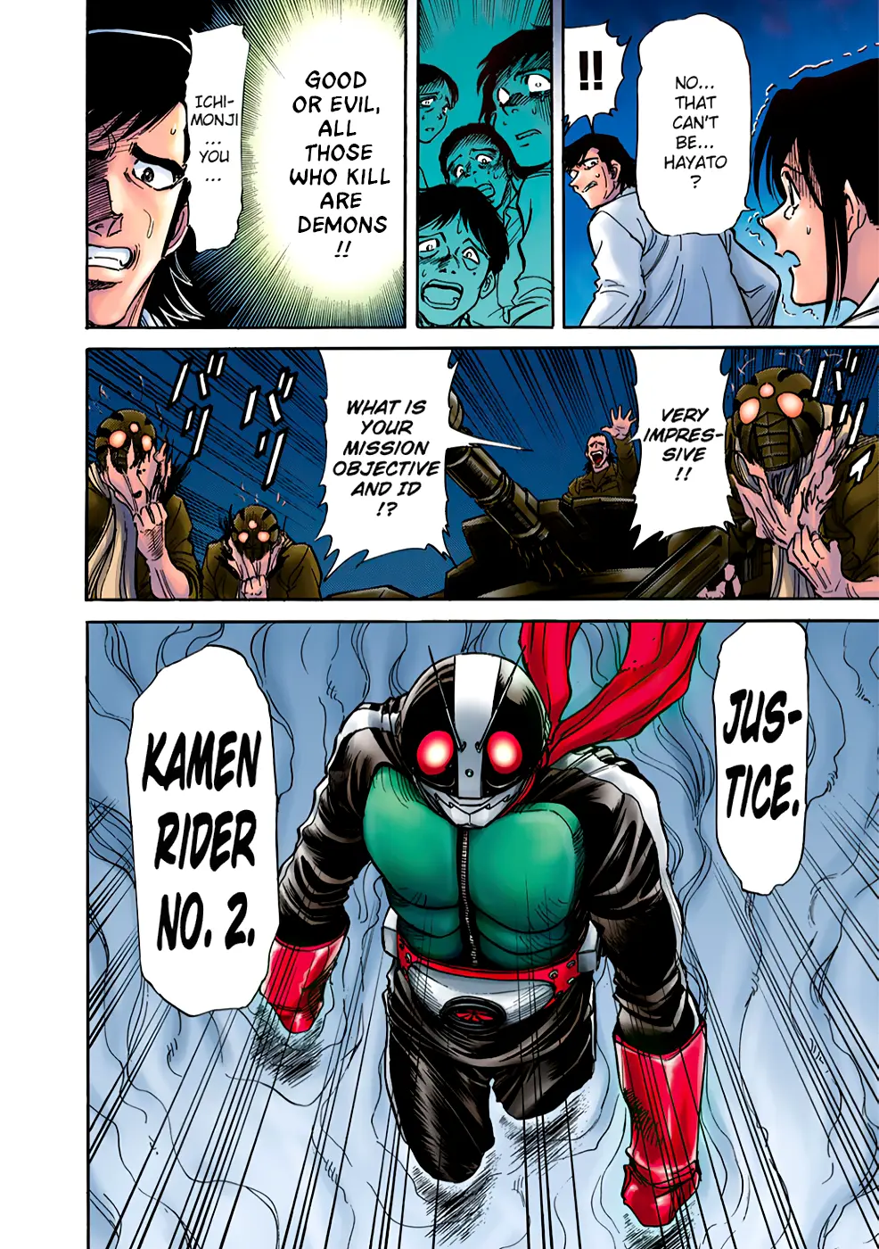 Shin Kamen Rider Spirits (Special Edition)-Color - Vol.4 Chapter 2: One Man Battle