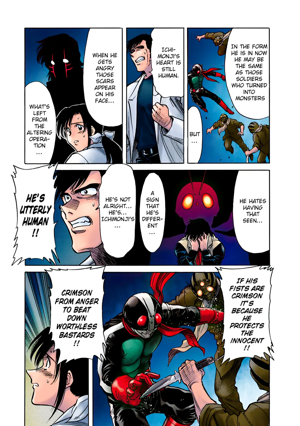 Shin Kamen Rider Spirits (Special Edition)-Color - Vol.4 Chapter 2: One Man Battle