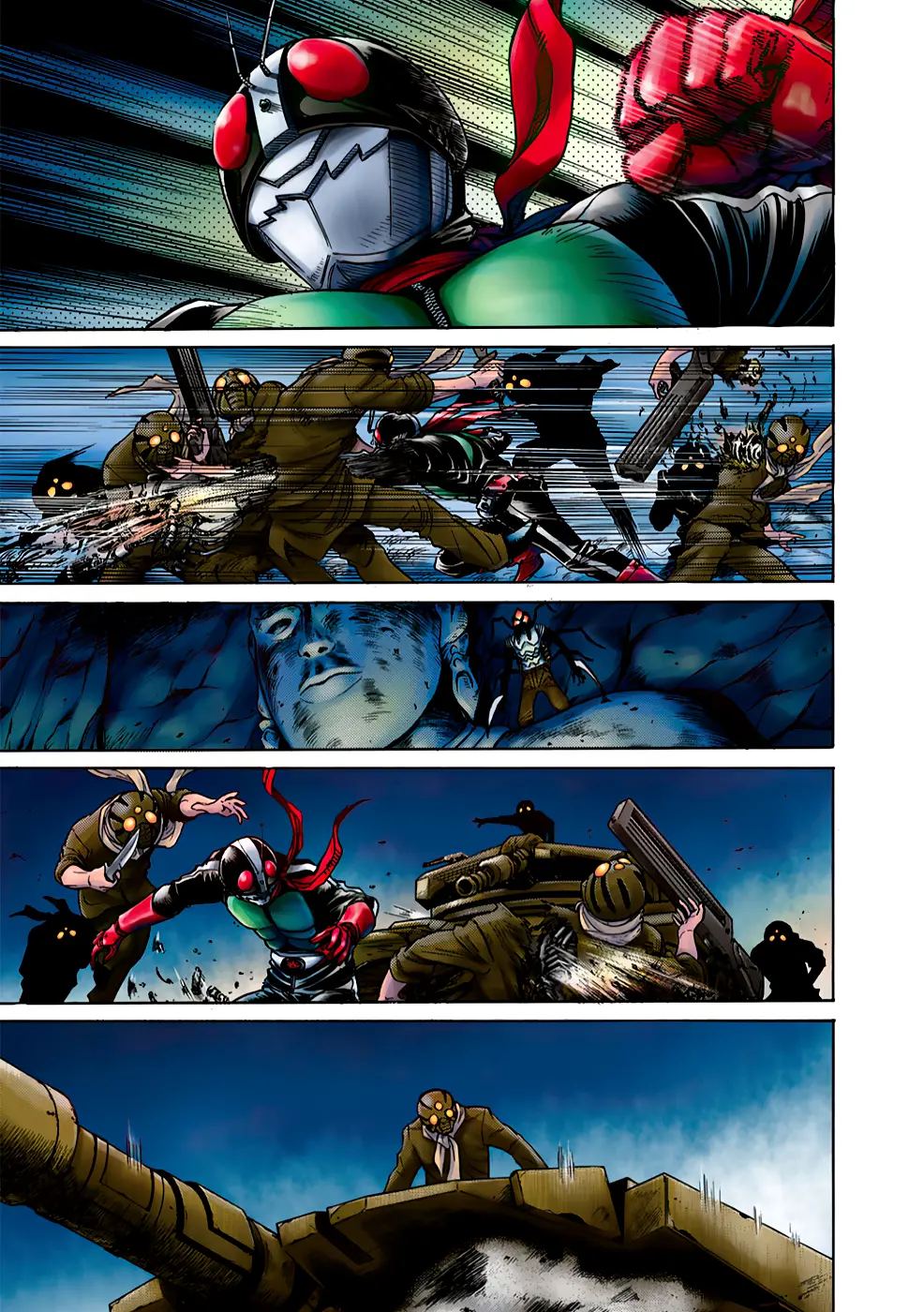 Shin Kamen Rider Spirits (Special Edition)-Color - Vol.4 Chapter 2: One Man Battle